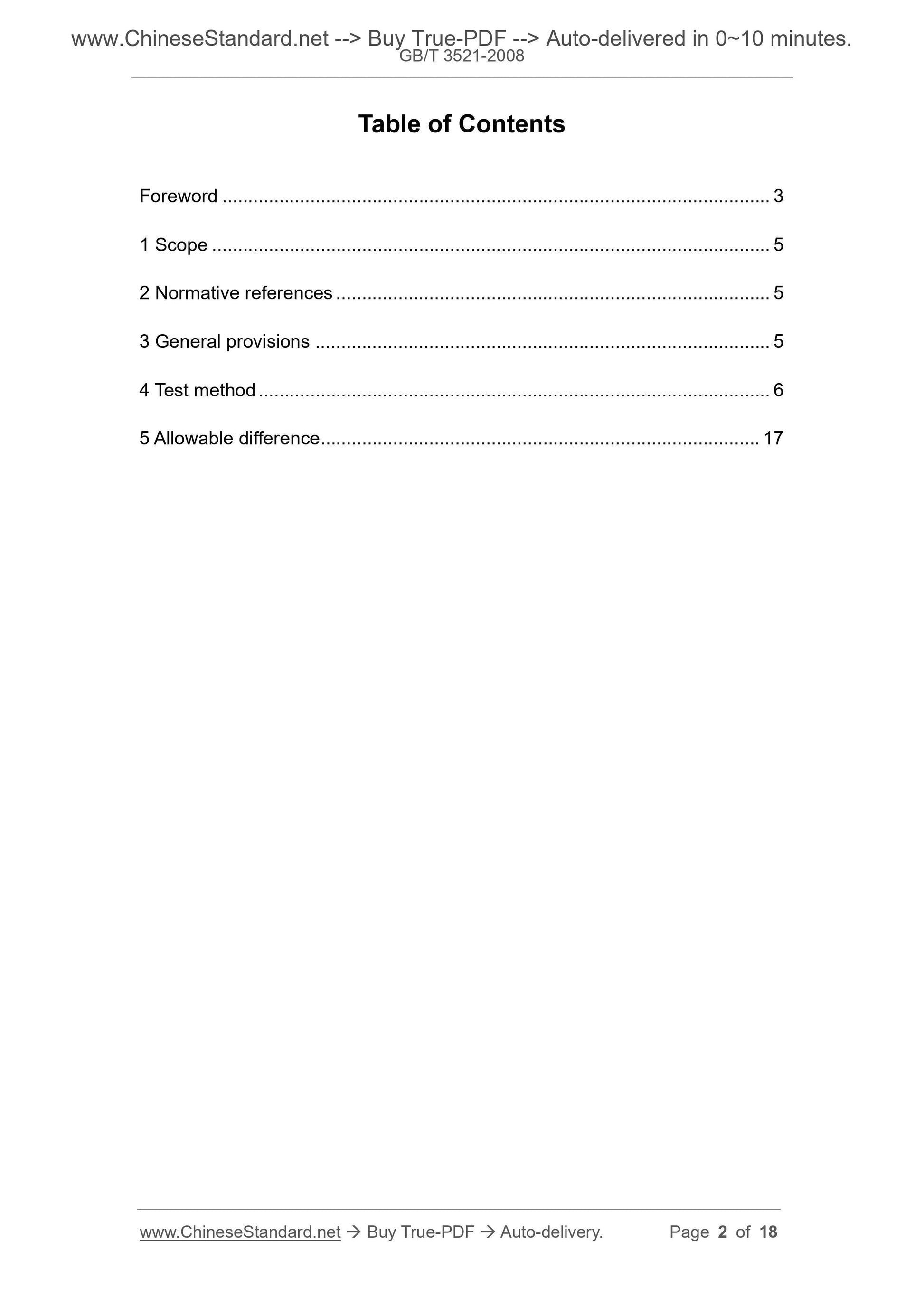 GB/T 3521-2008 Page 2