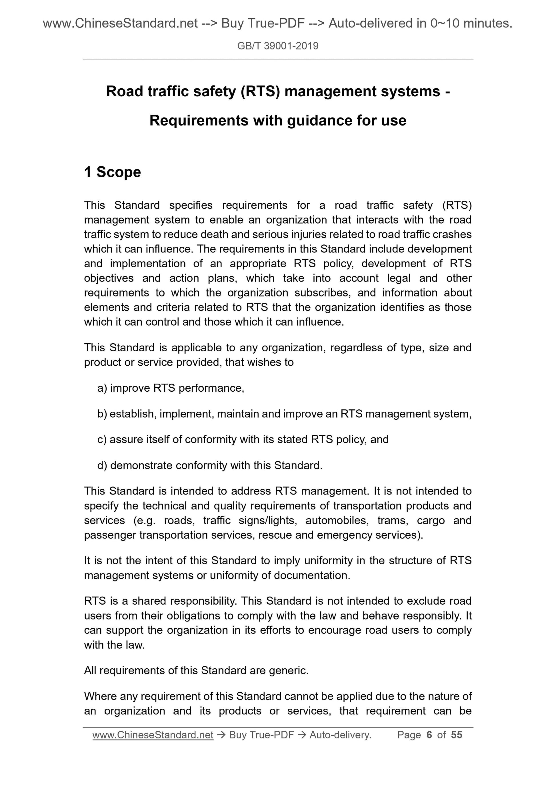GB/T 39001-2019 Page 4