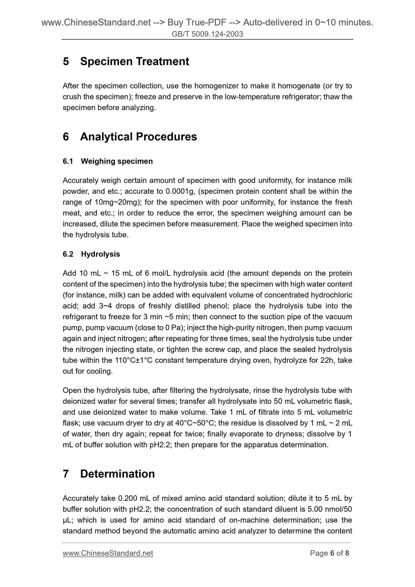GB/T 5009.124-2003 Page 5