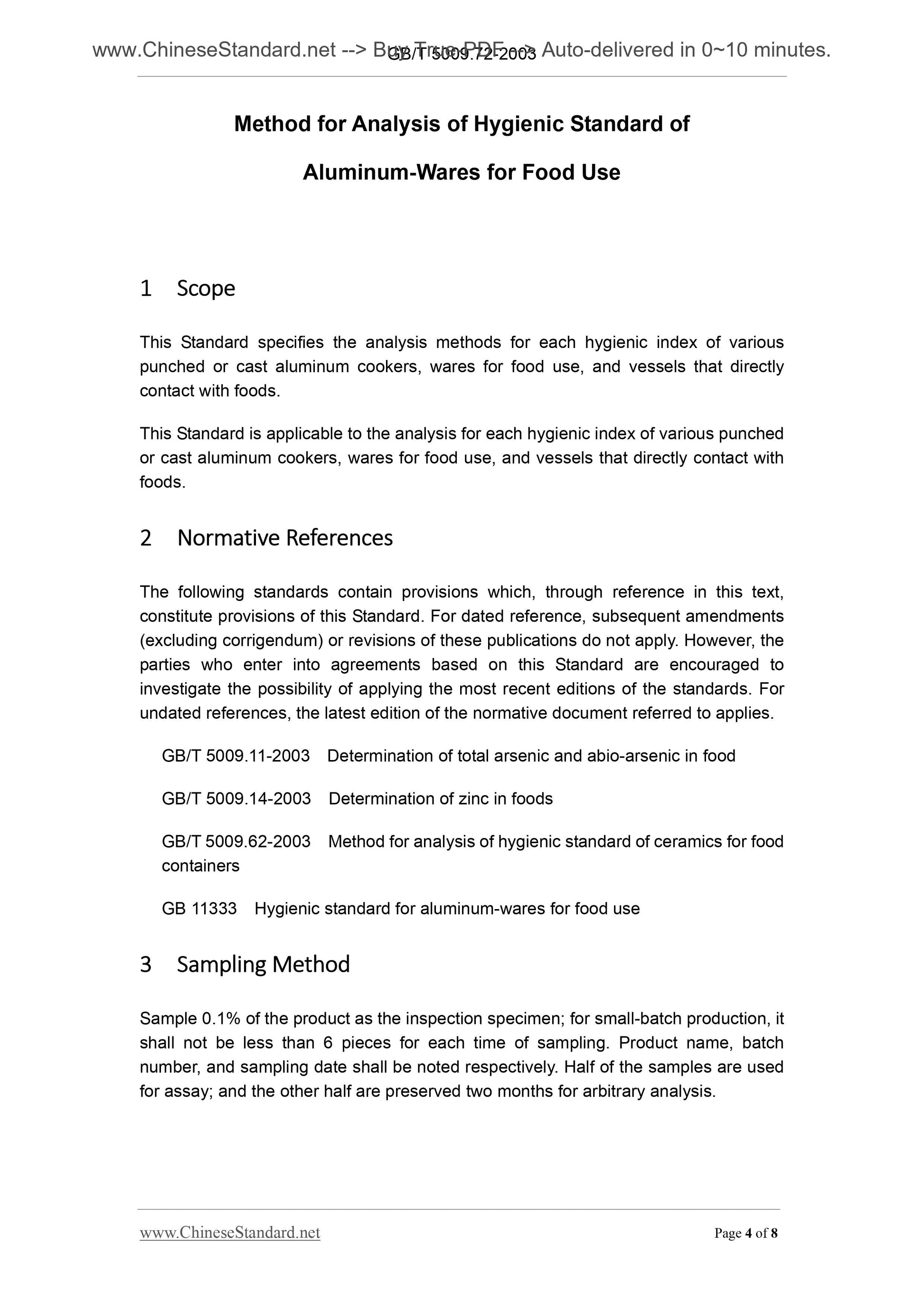 GB/T 5009.72-2003 Page 4