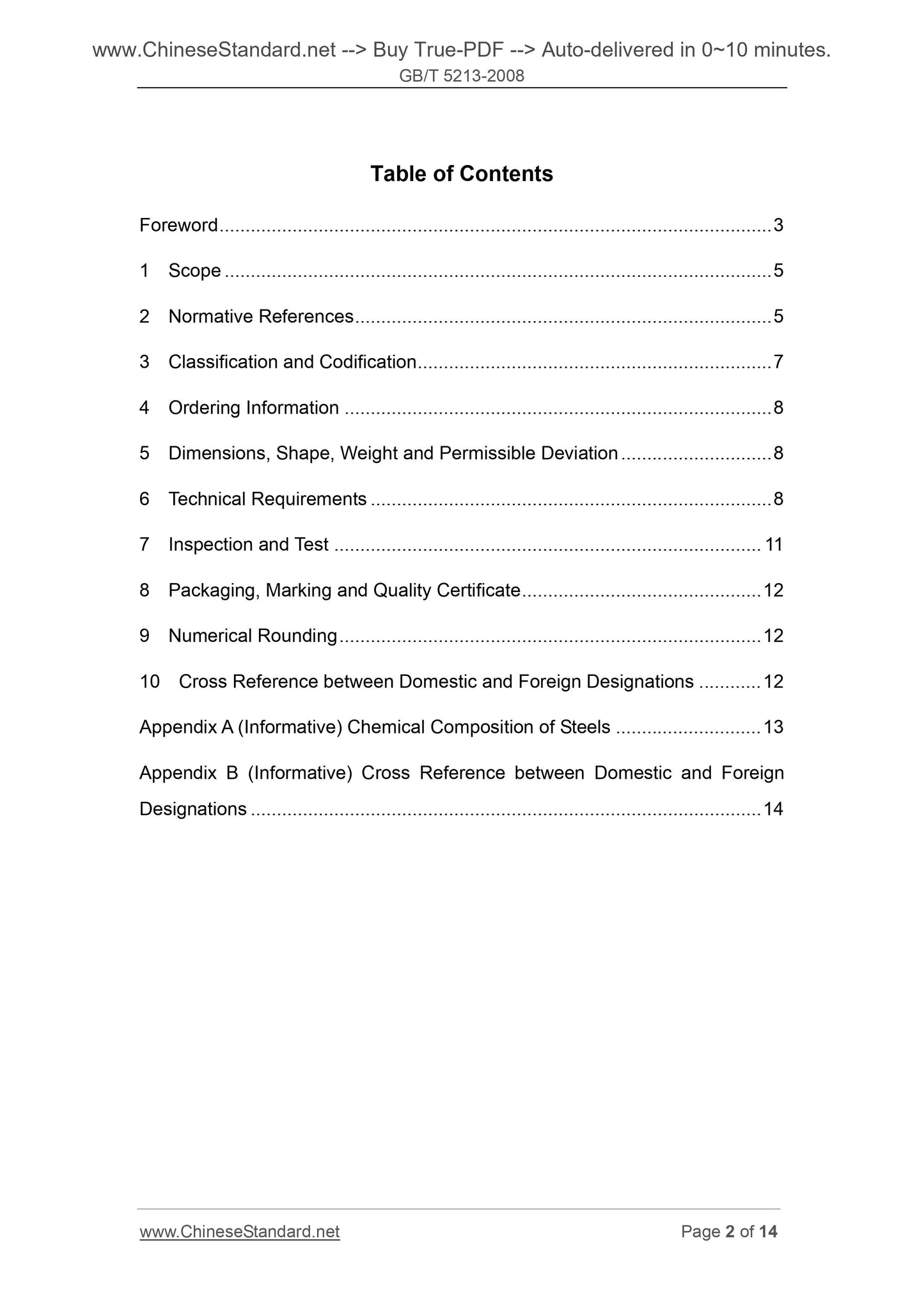 GB/T 5213-2008 Page 2