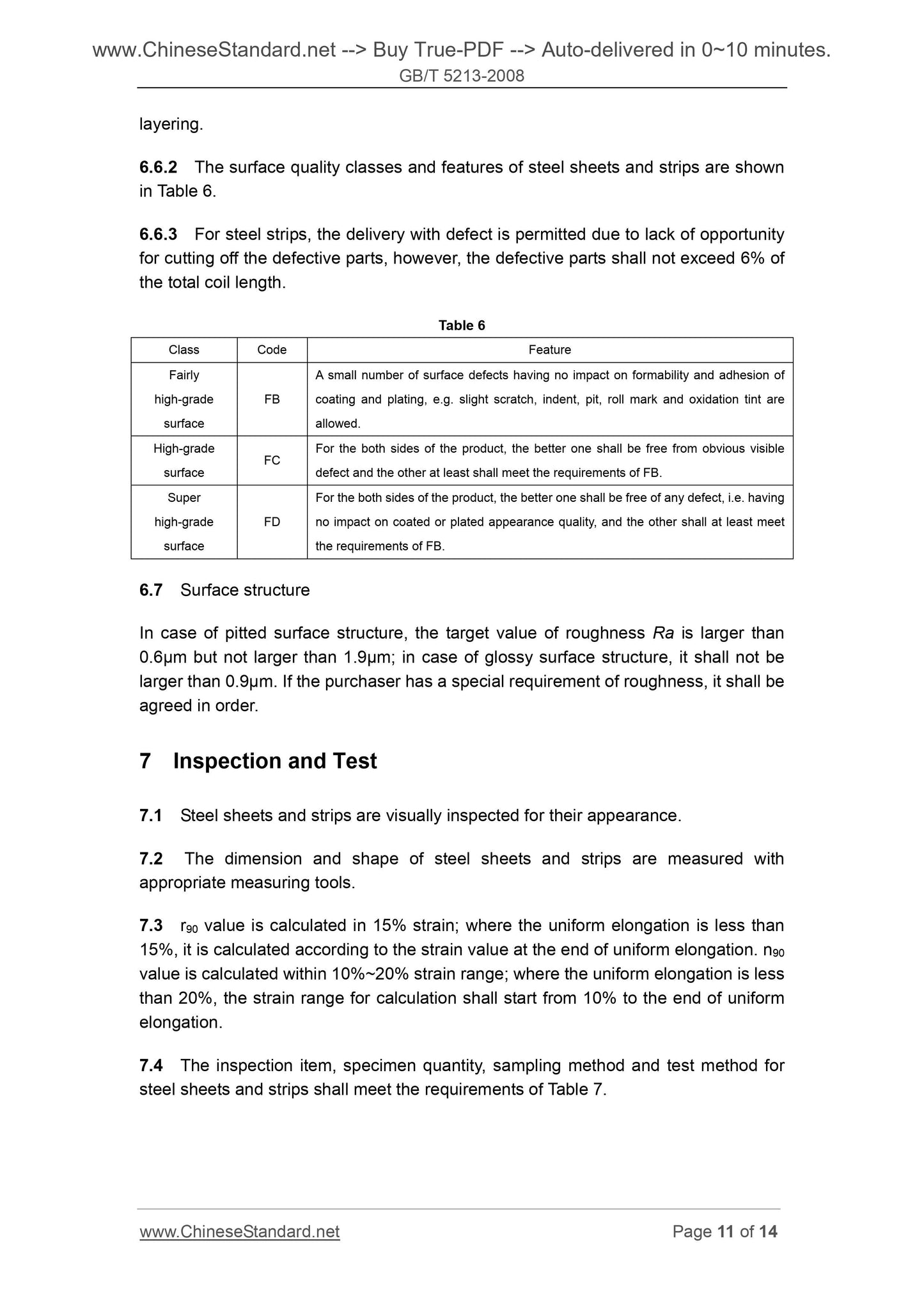 GB/T 5213-2008 Page 7