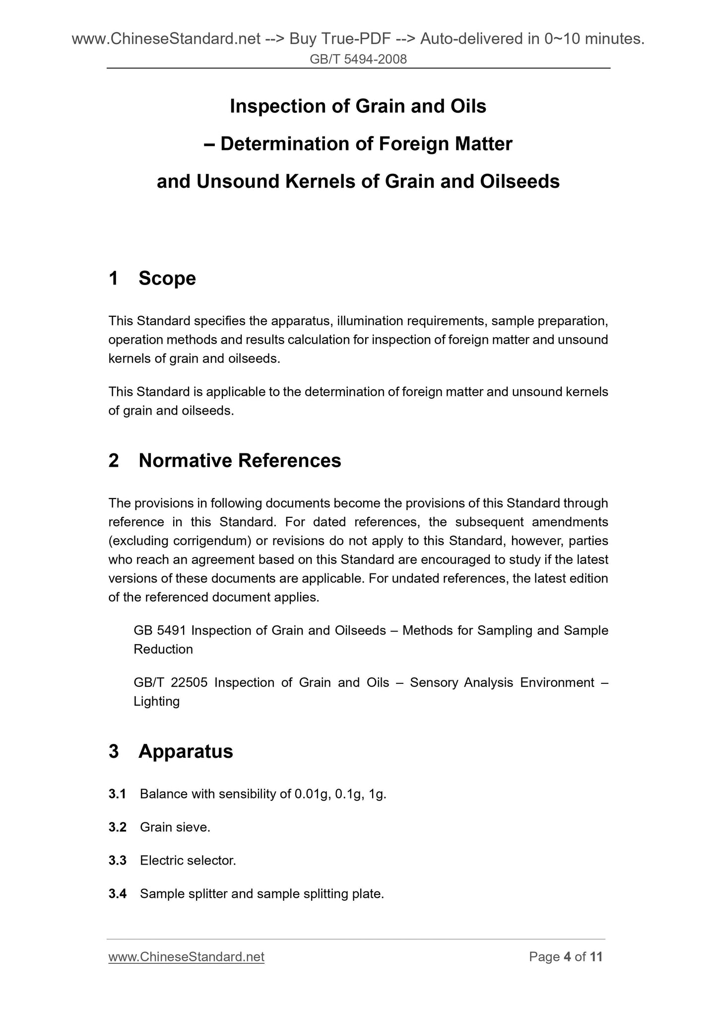 GB/T 5494-2008 Page 4