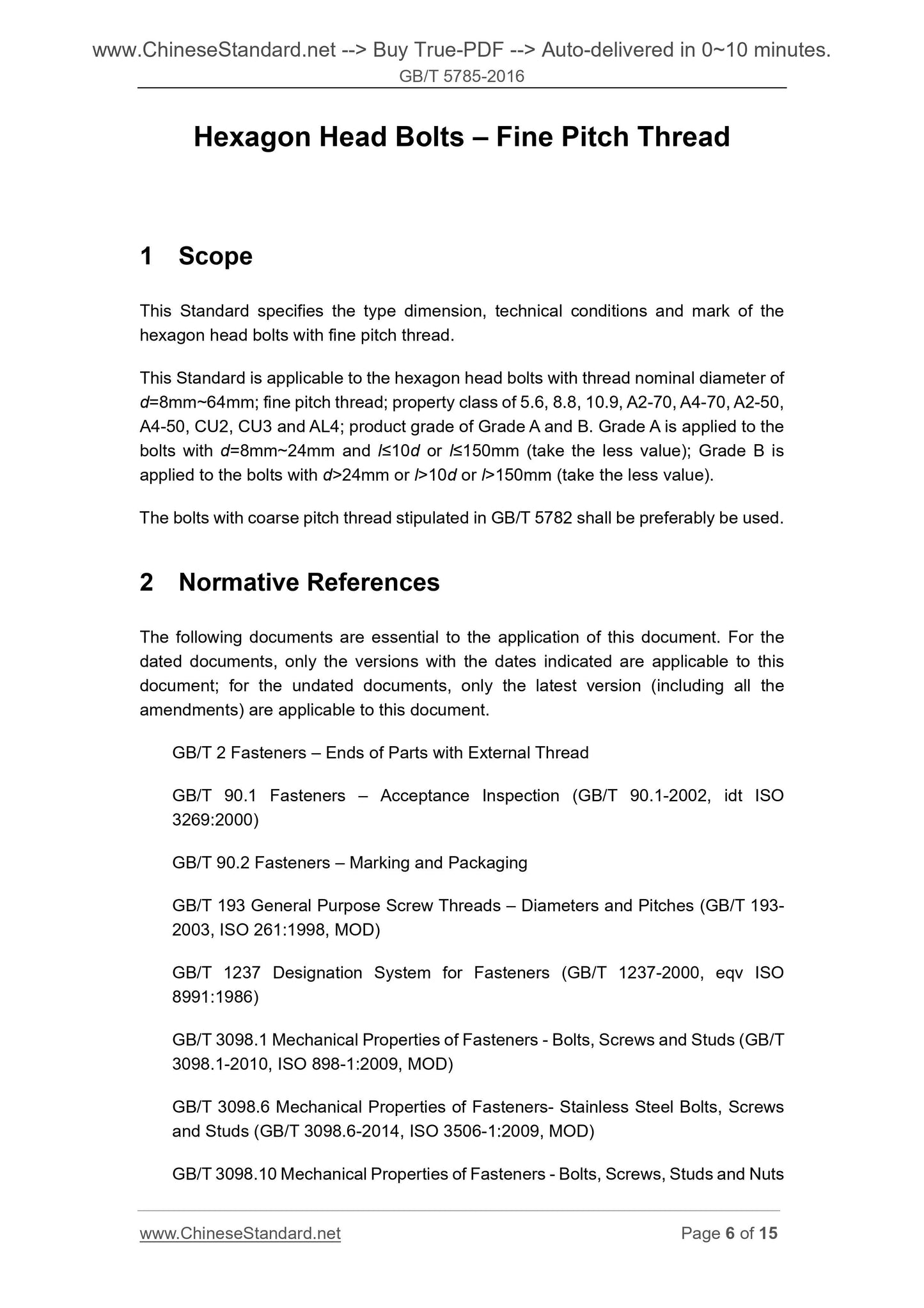 GB/T 5785-2016 Page 5