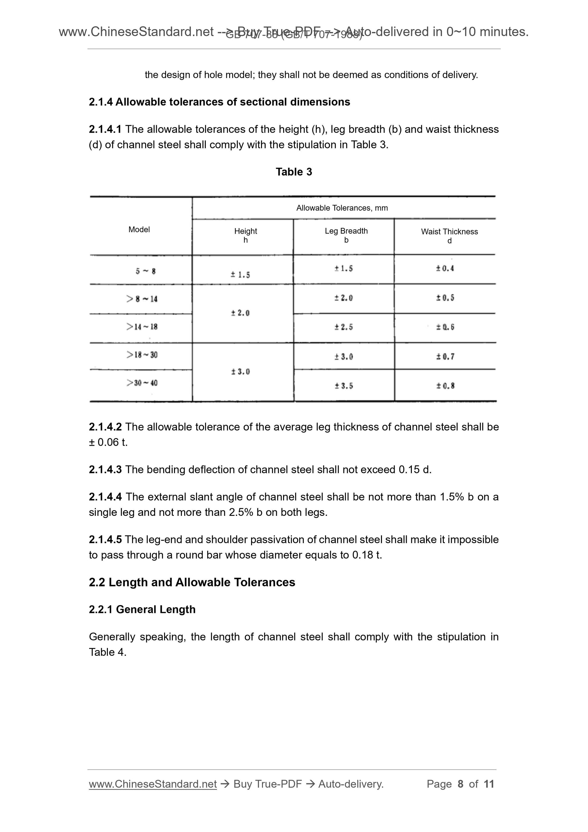 GB/T 707-1988 Page 4