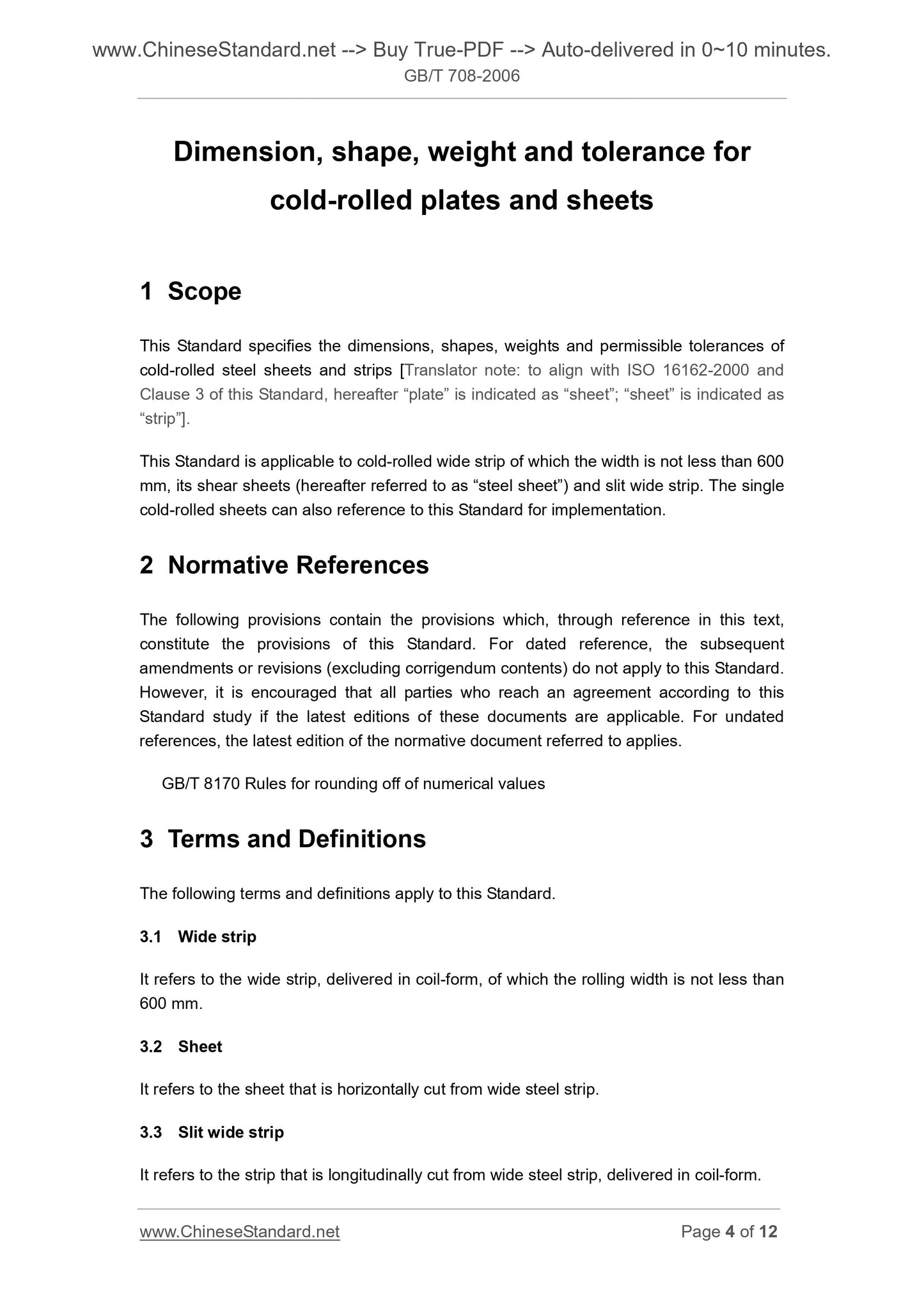 GB/T 708-2006 Page 4