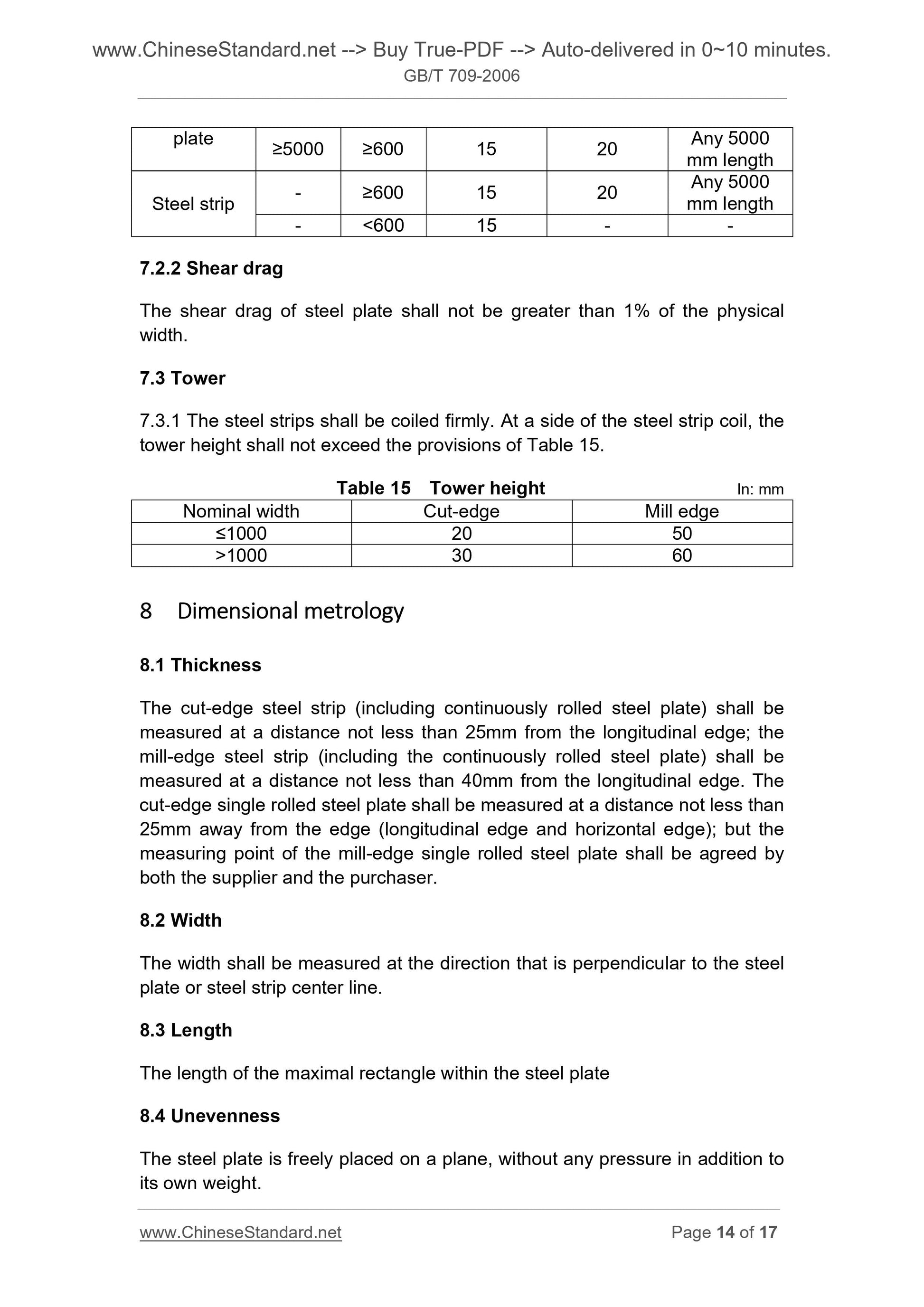 GB/T 709-2006 Page 10