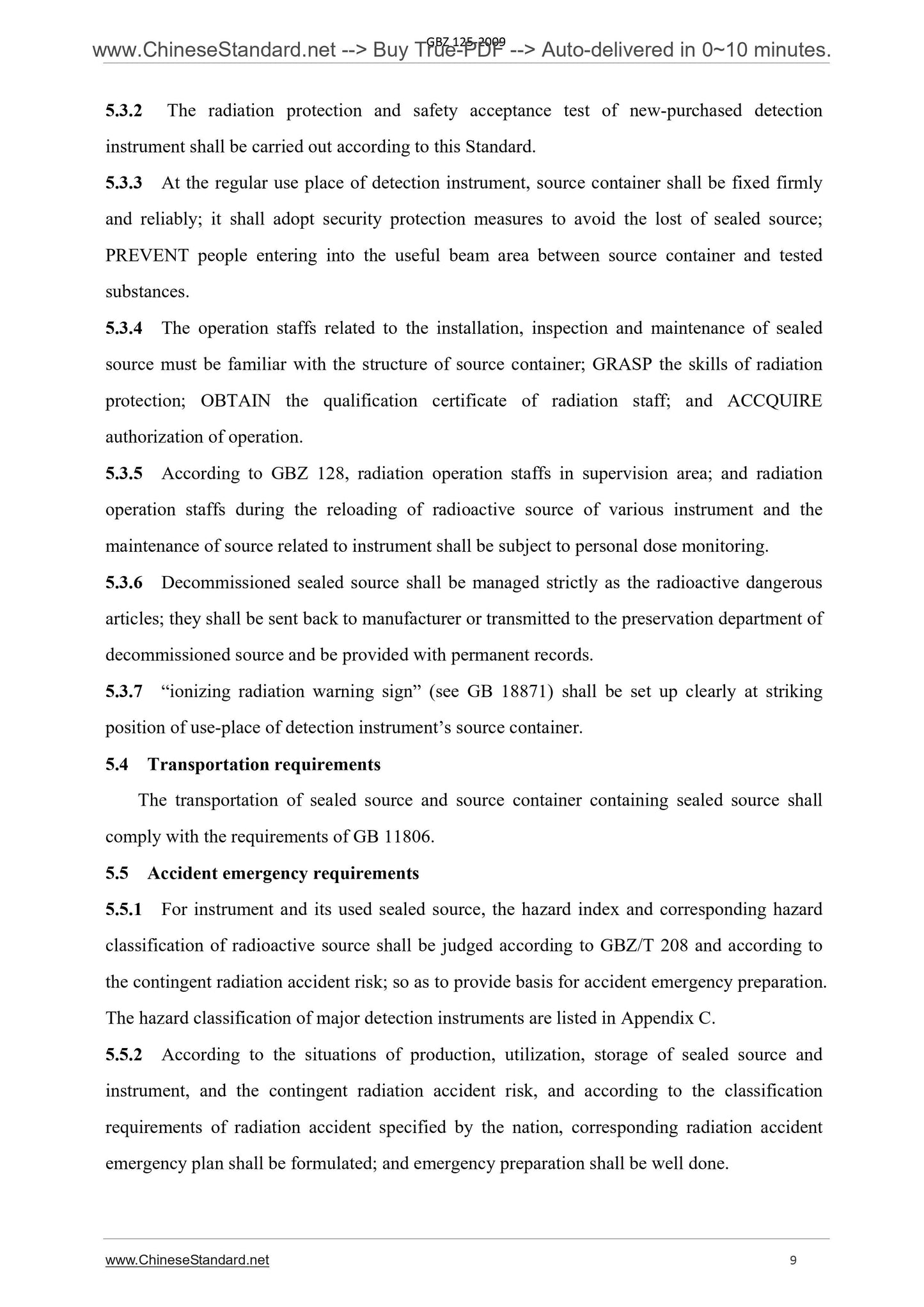 GBZ 125-2009 Page 5