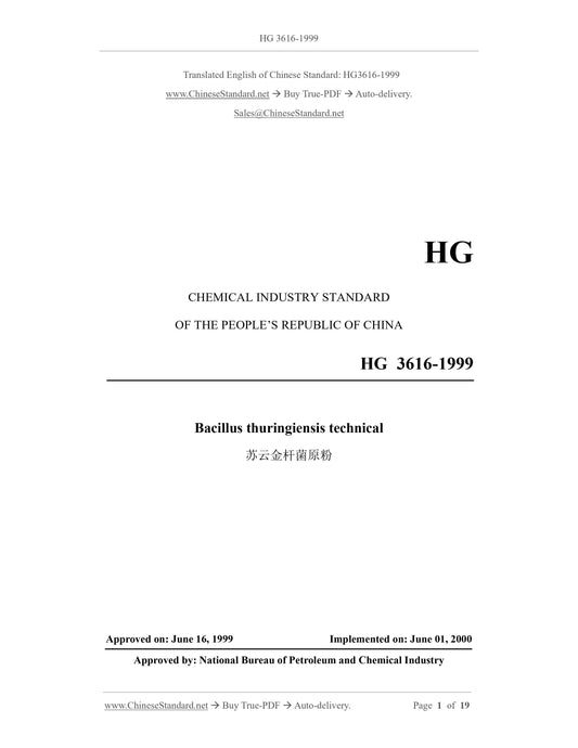 HG 3616-1999 Page 1