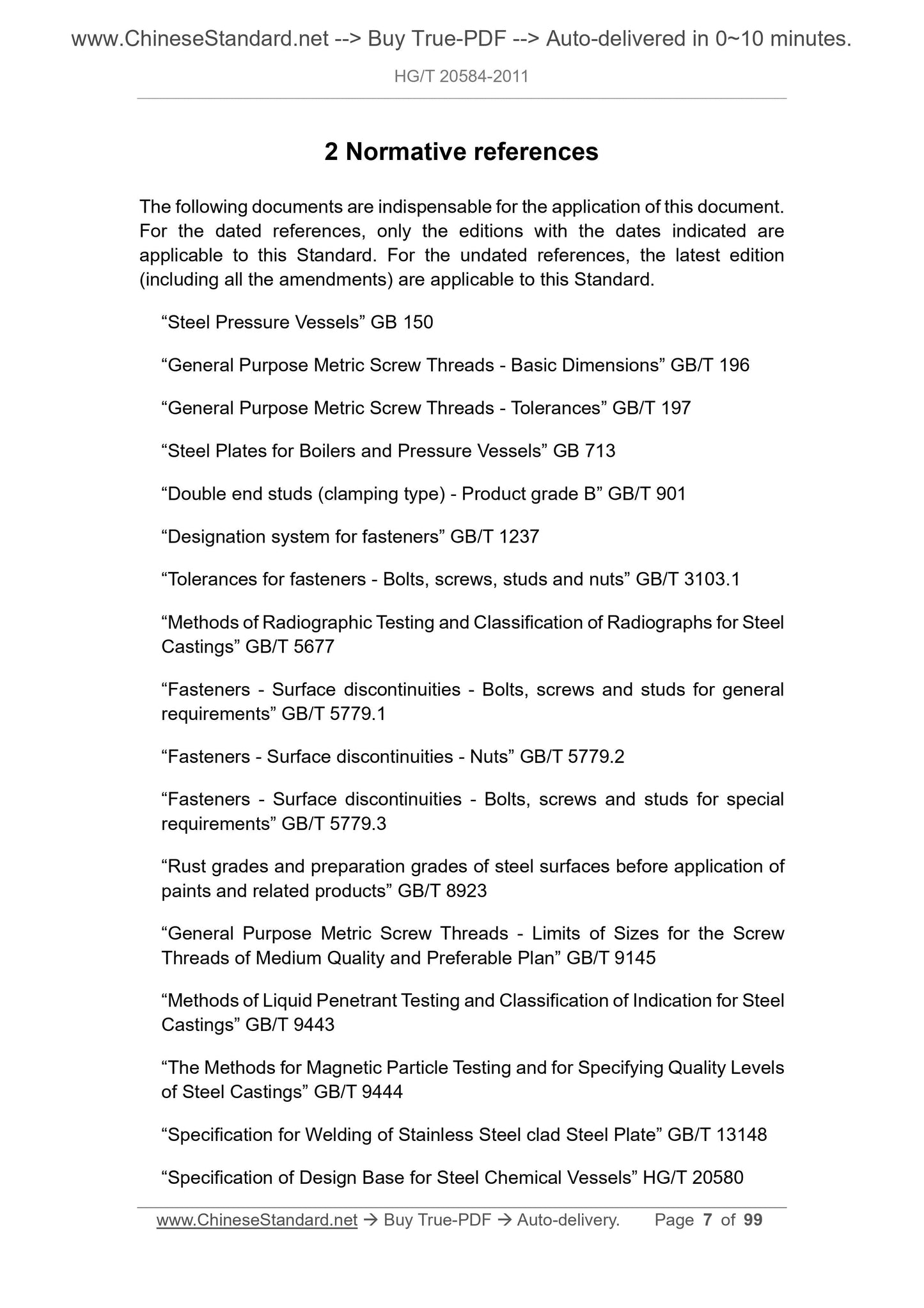 HG/T 20584-2011 Page 3
