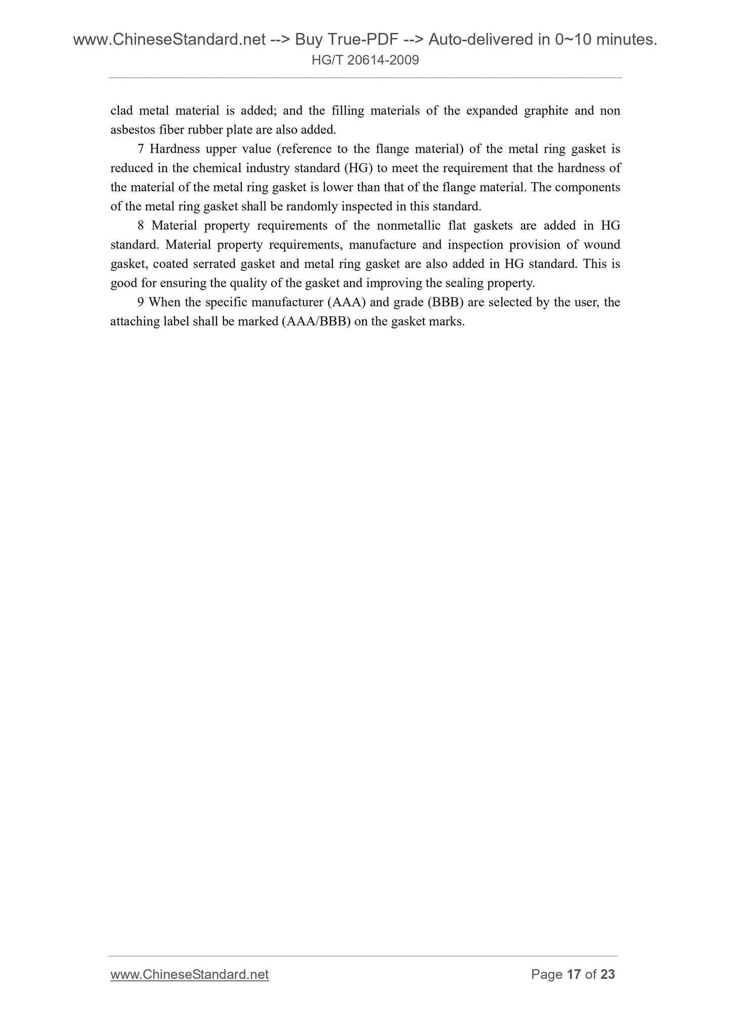 HG/T 20614-2009 Page 10