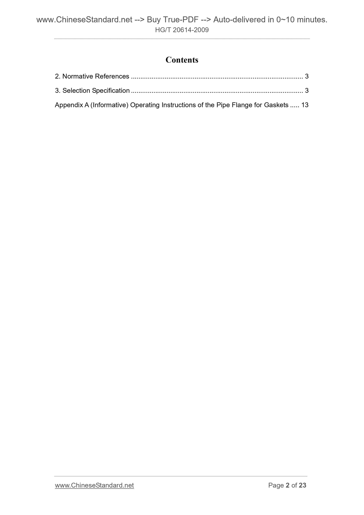 HG/T 20614-2009 Page 2
