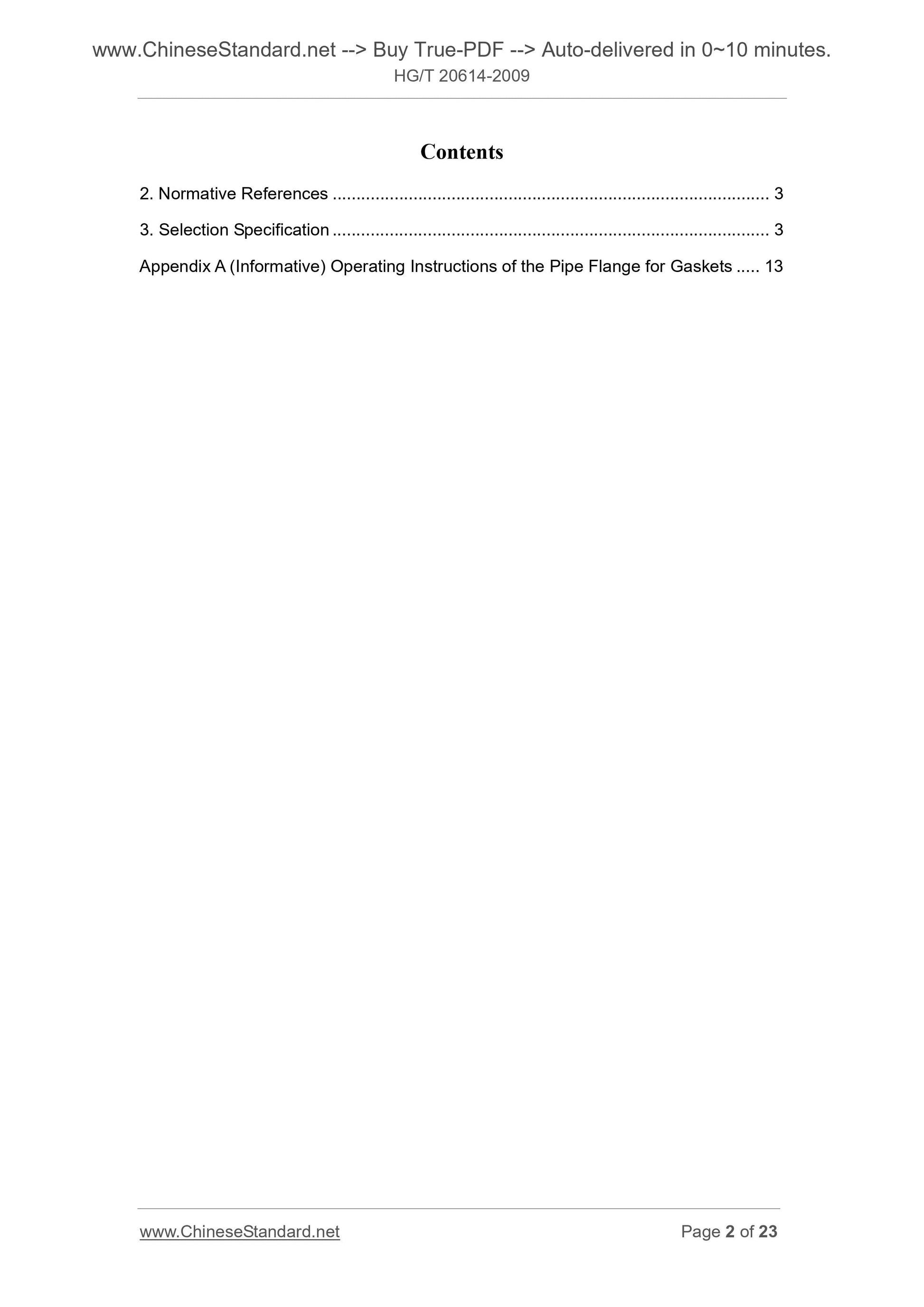 HG/T 20614-2009 Page 2