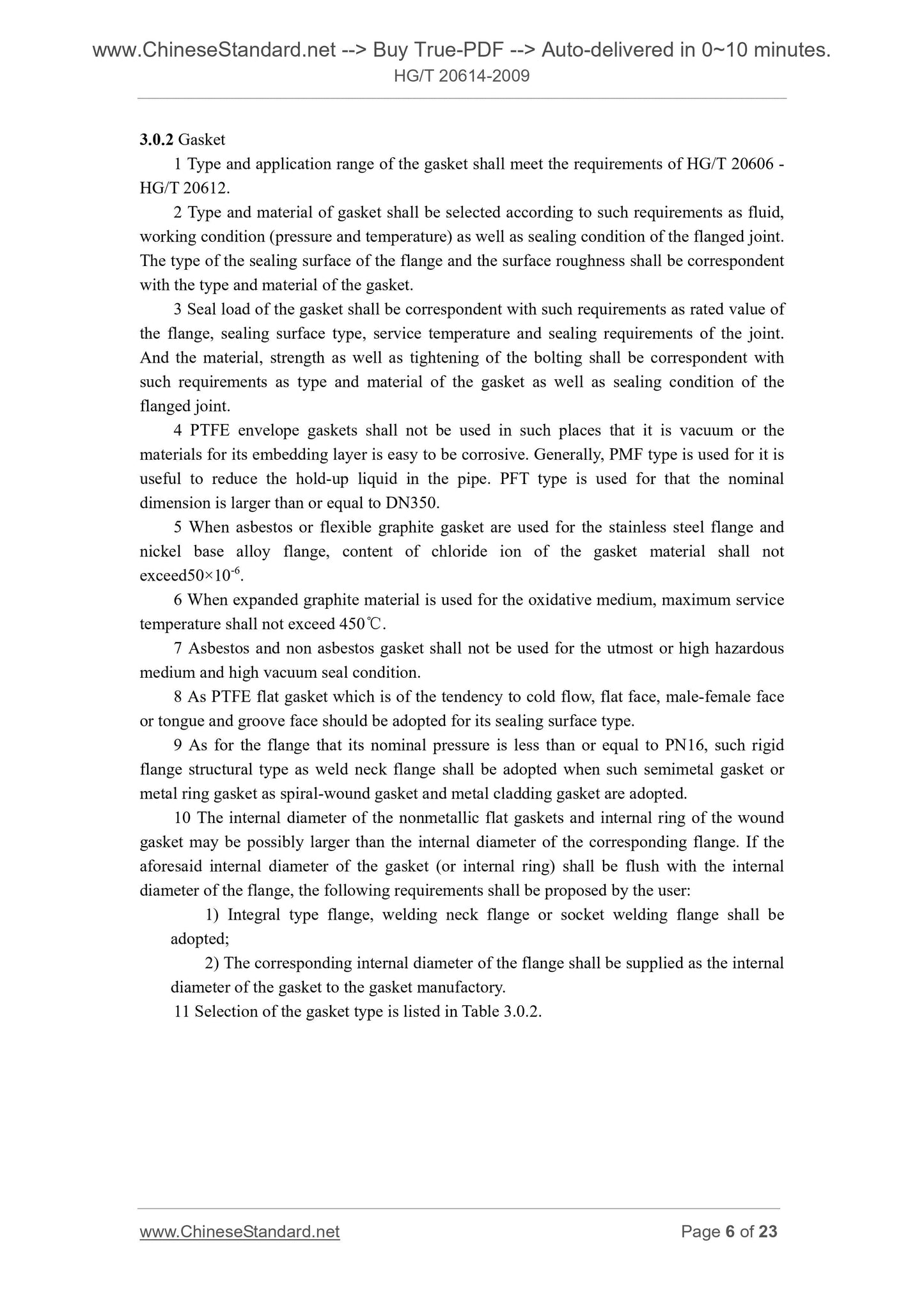 HG/T 20614-2009 Page 4
