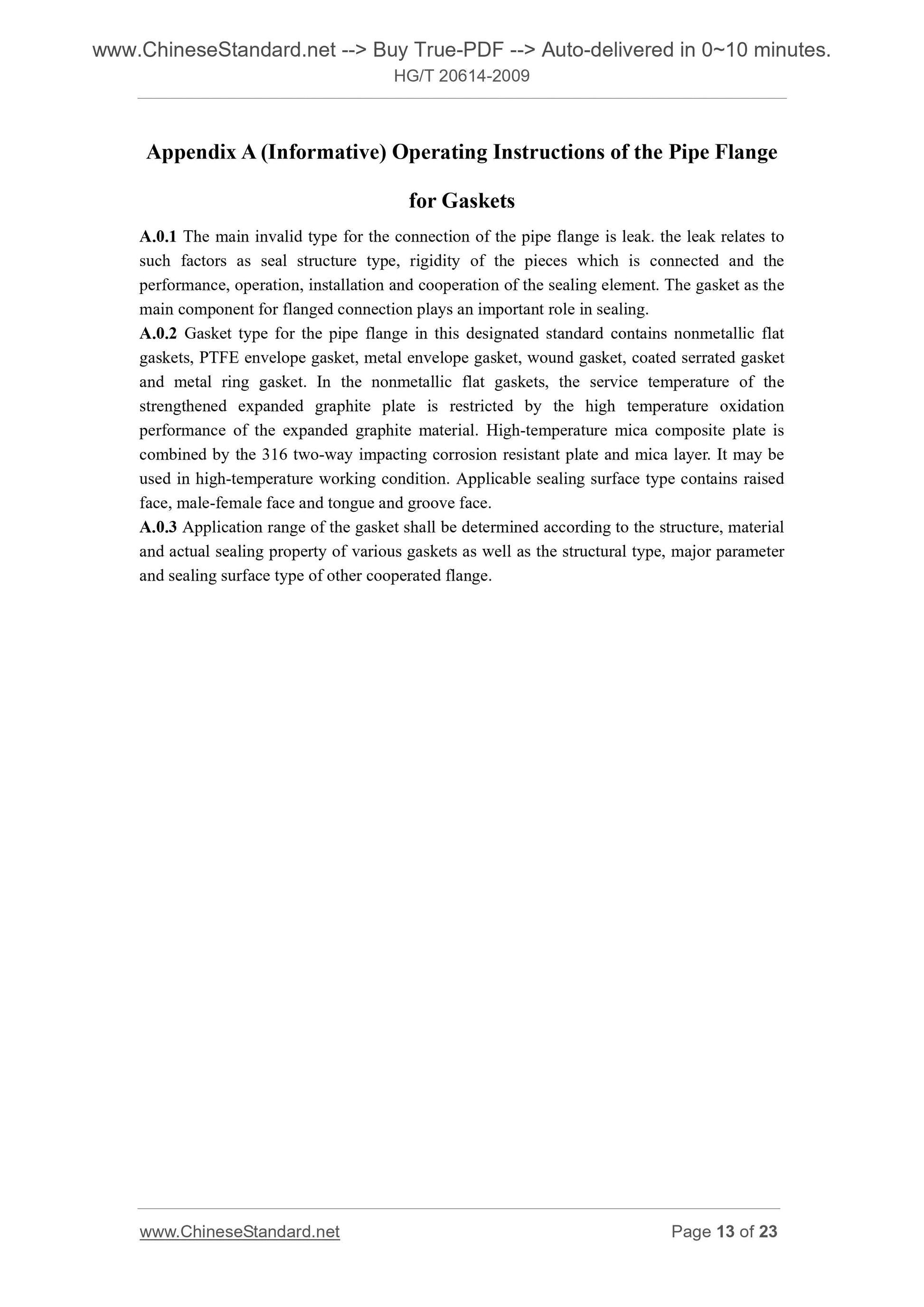 HG/T 20614-2009 Page 8