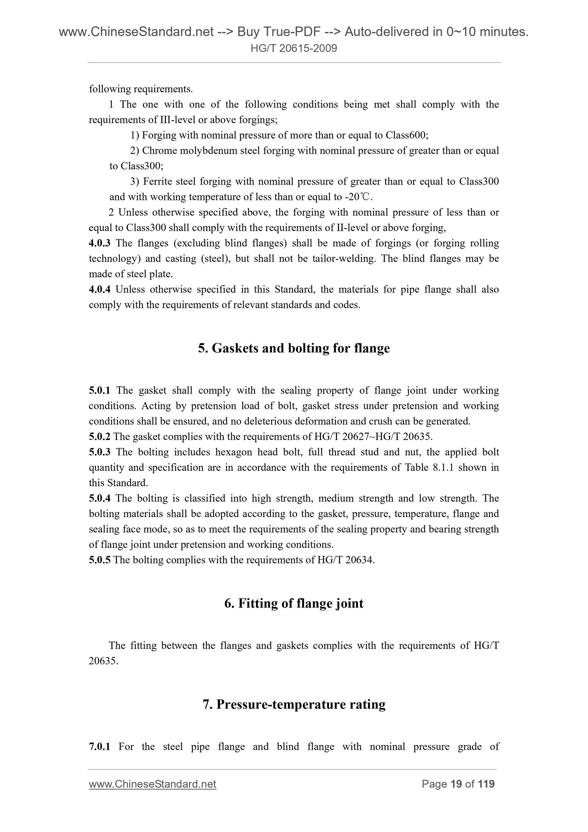 HG/T 20615-2009 Page 3