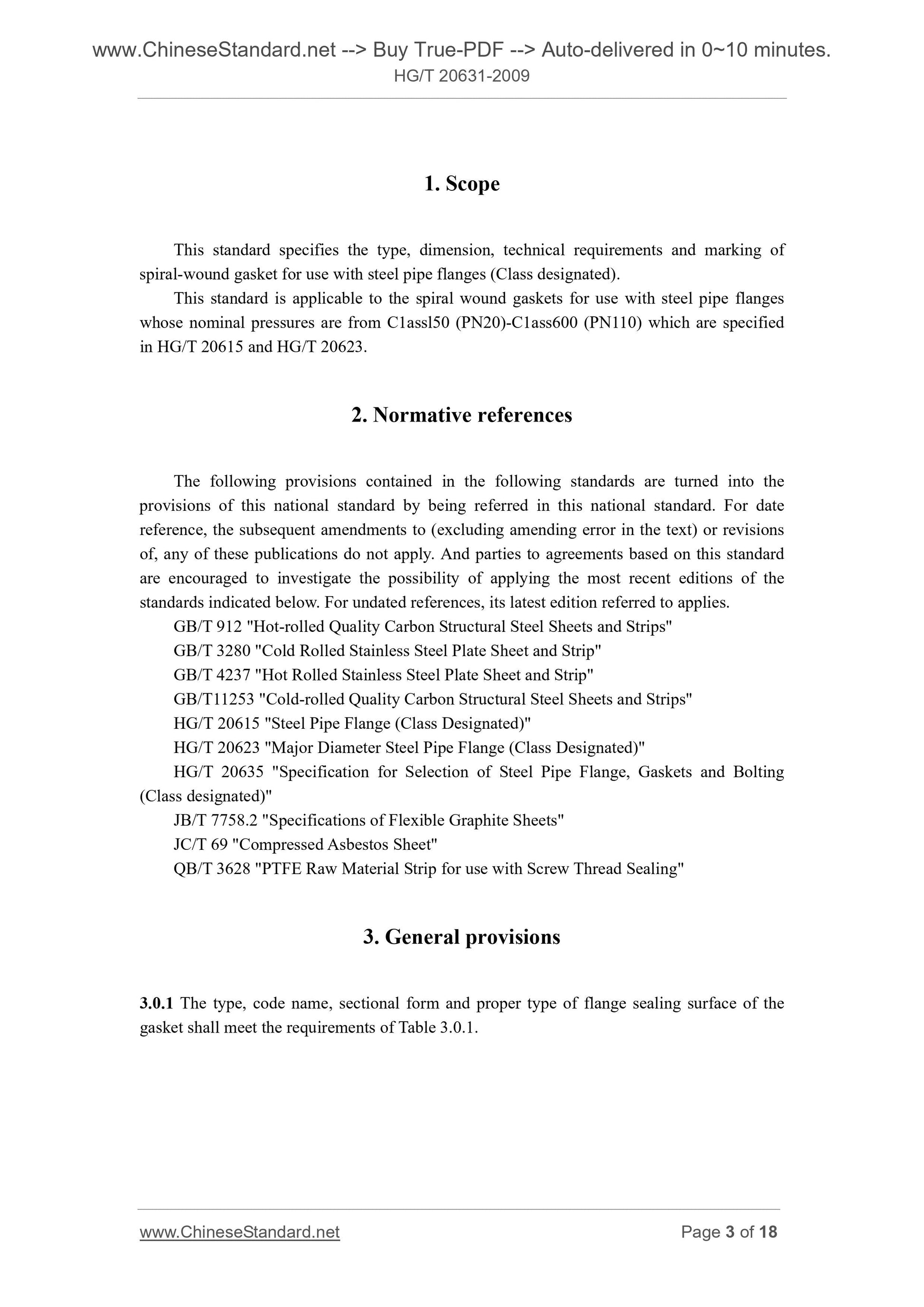 HG/T 20631-2009 Page 3