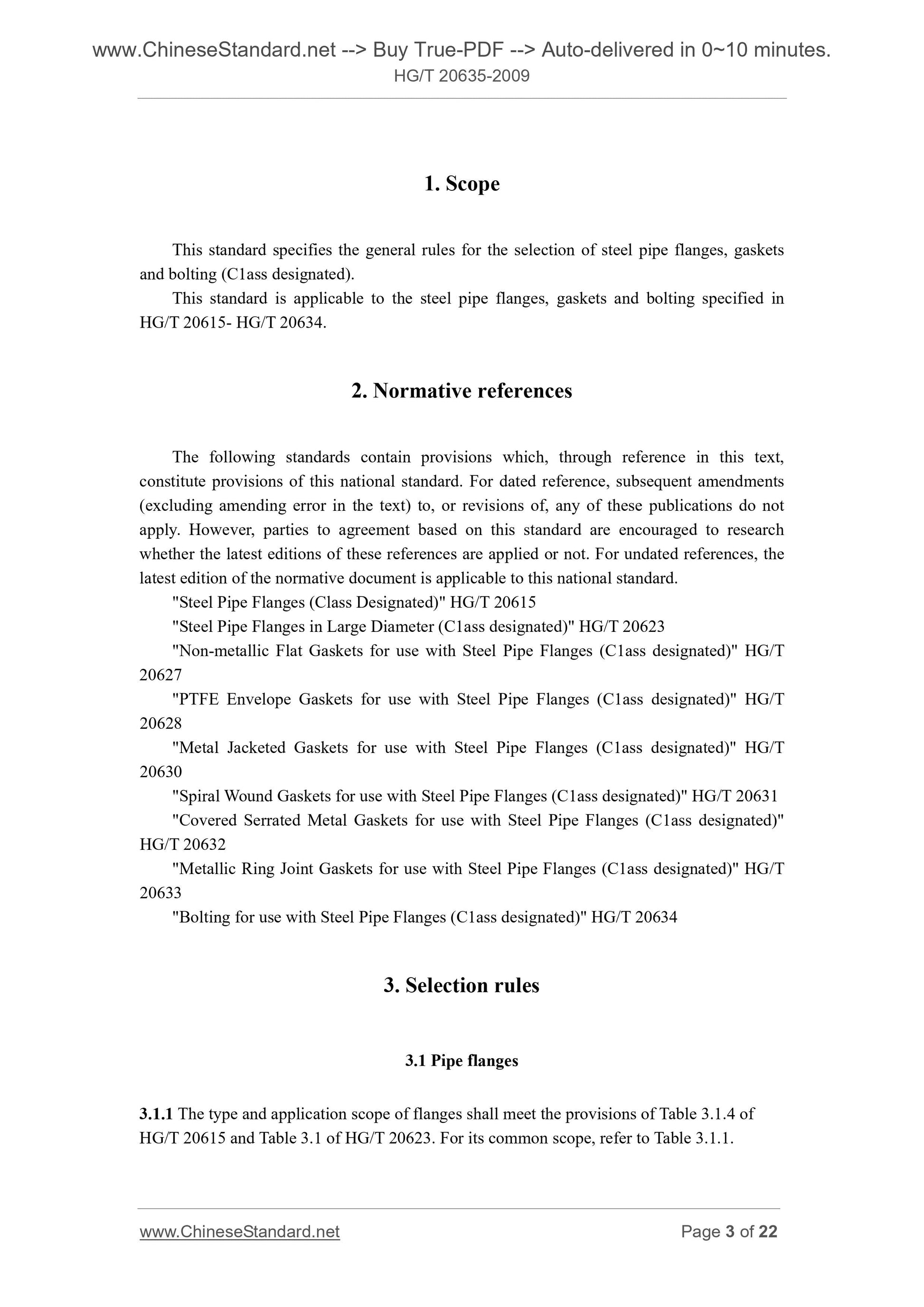 HG/T 20635-2009 Page 3
