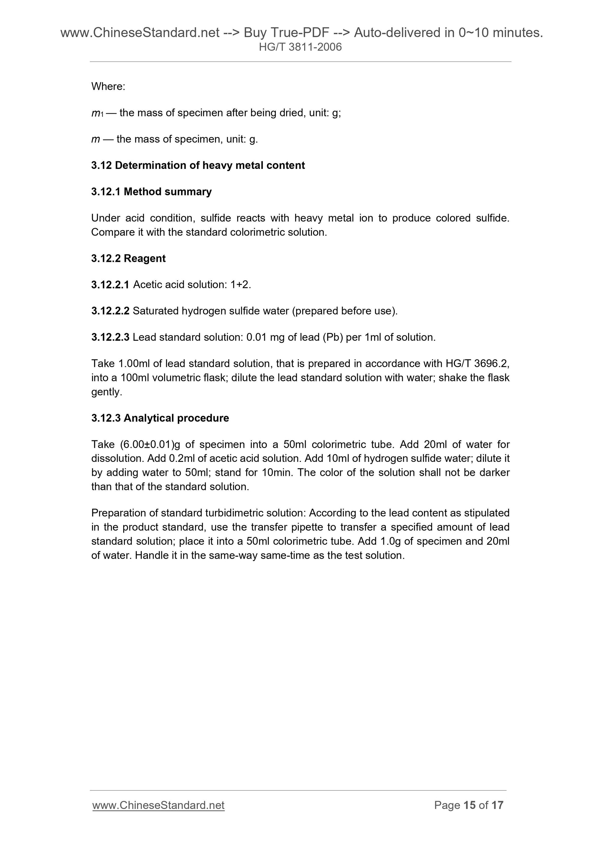 HG/T 3811-2006 Page 10
