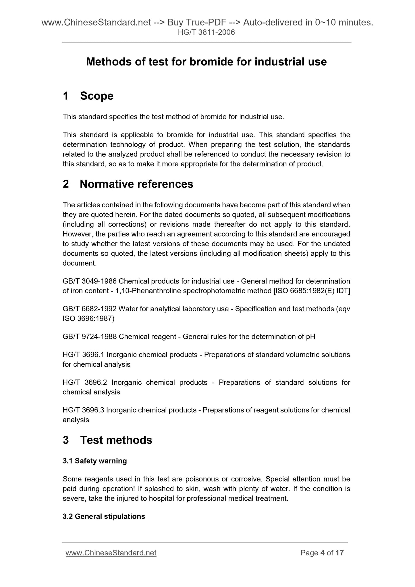 HG/T 3811-2006 Page 4