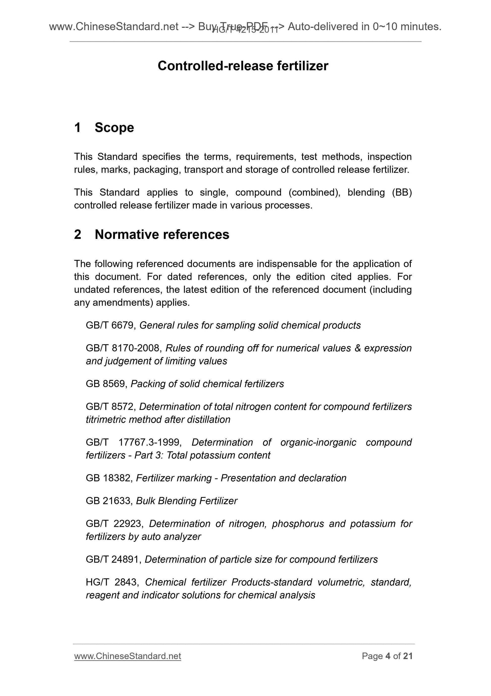 HG/T 4215-2011 Page 4
