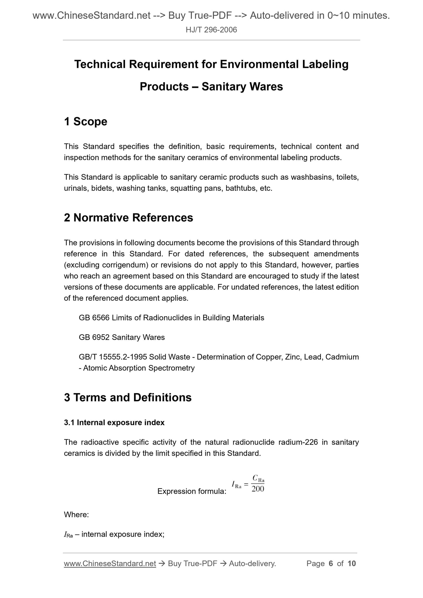 HJ/T 296-2006 Page 4