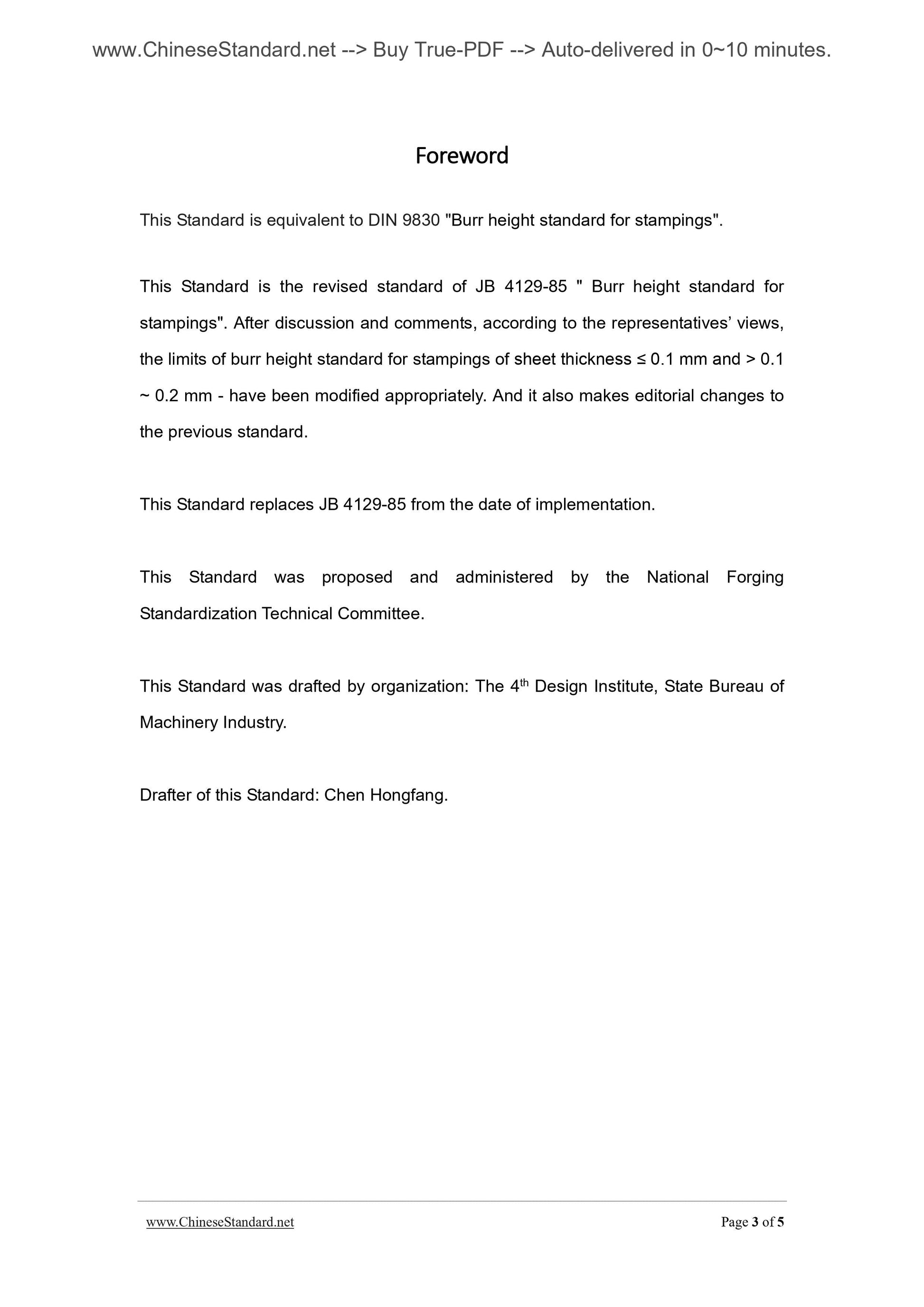 JB/T 4129-1999 Page 3