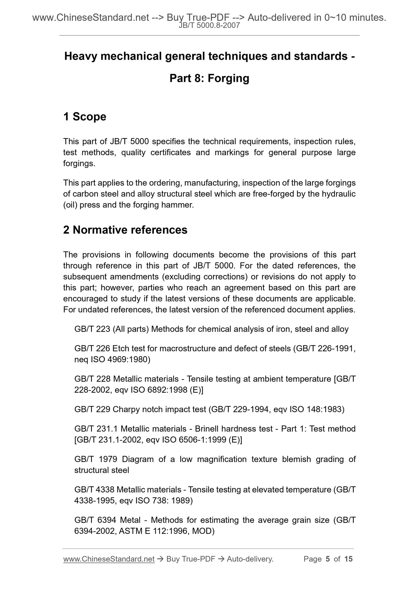 JB/T 5000.8-2007 Page 4