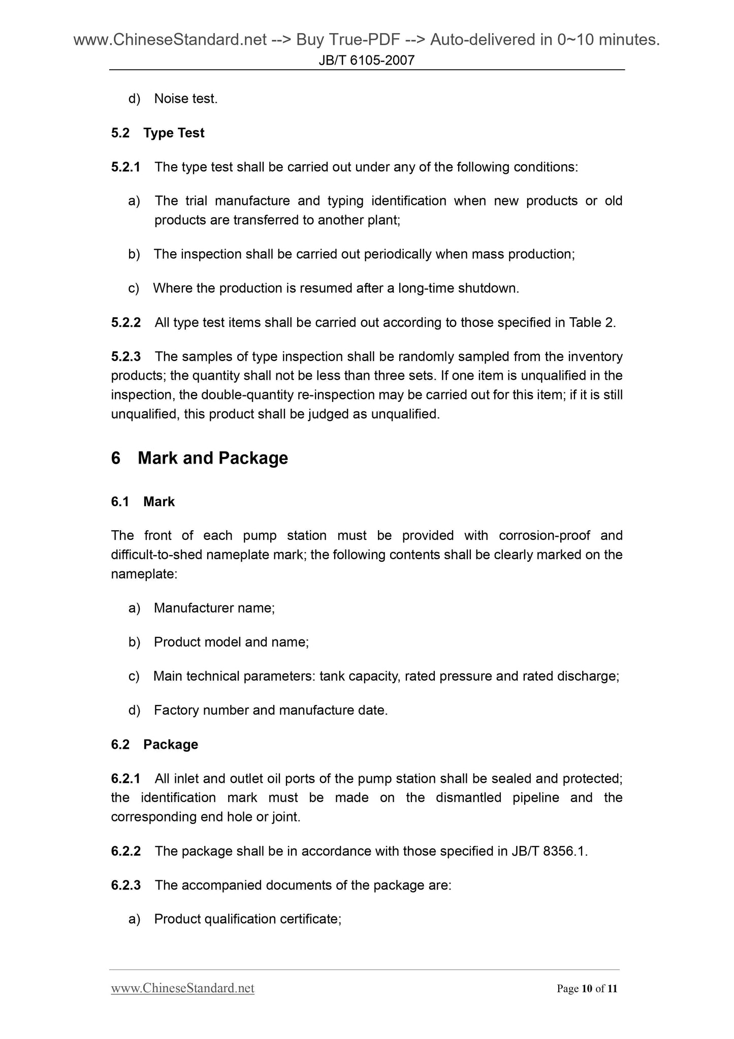 JB/T 6105-2007 Page 6