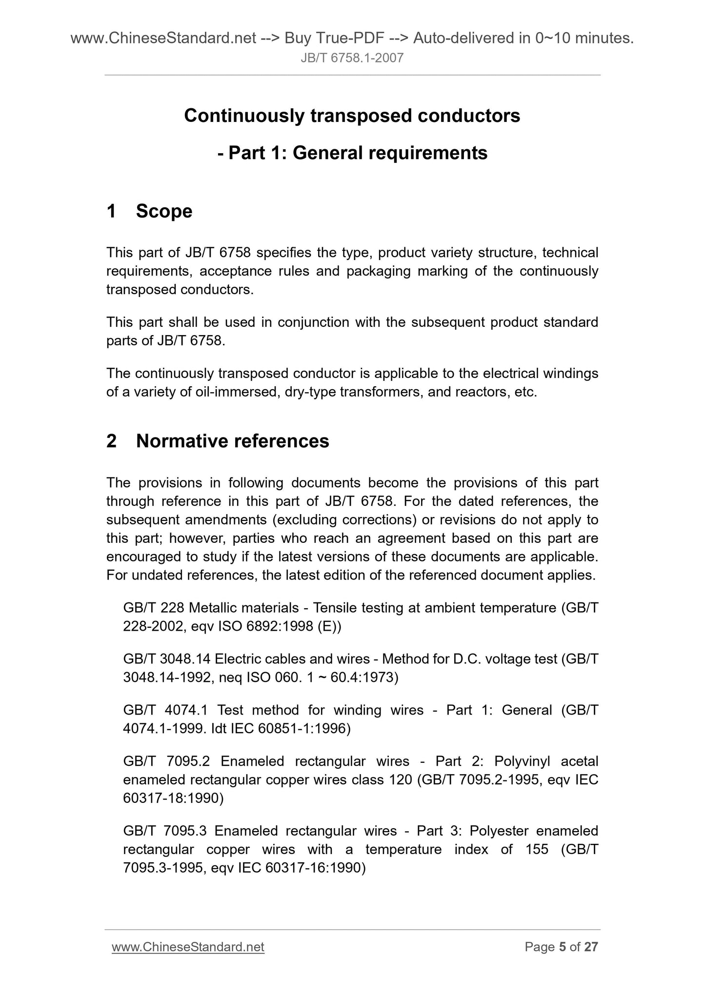 JB/T 6758.1-2007 Page 5