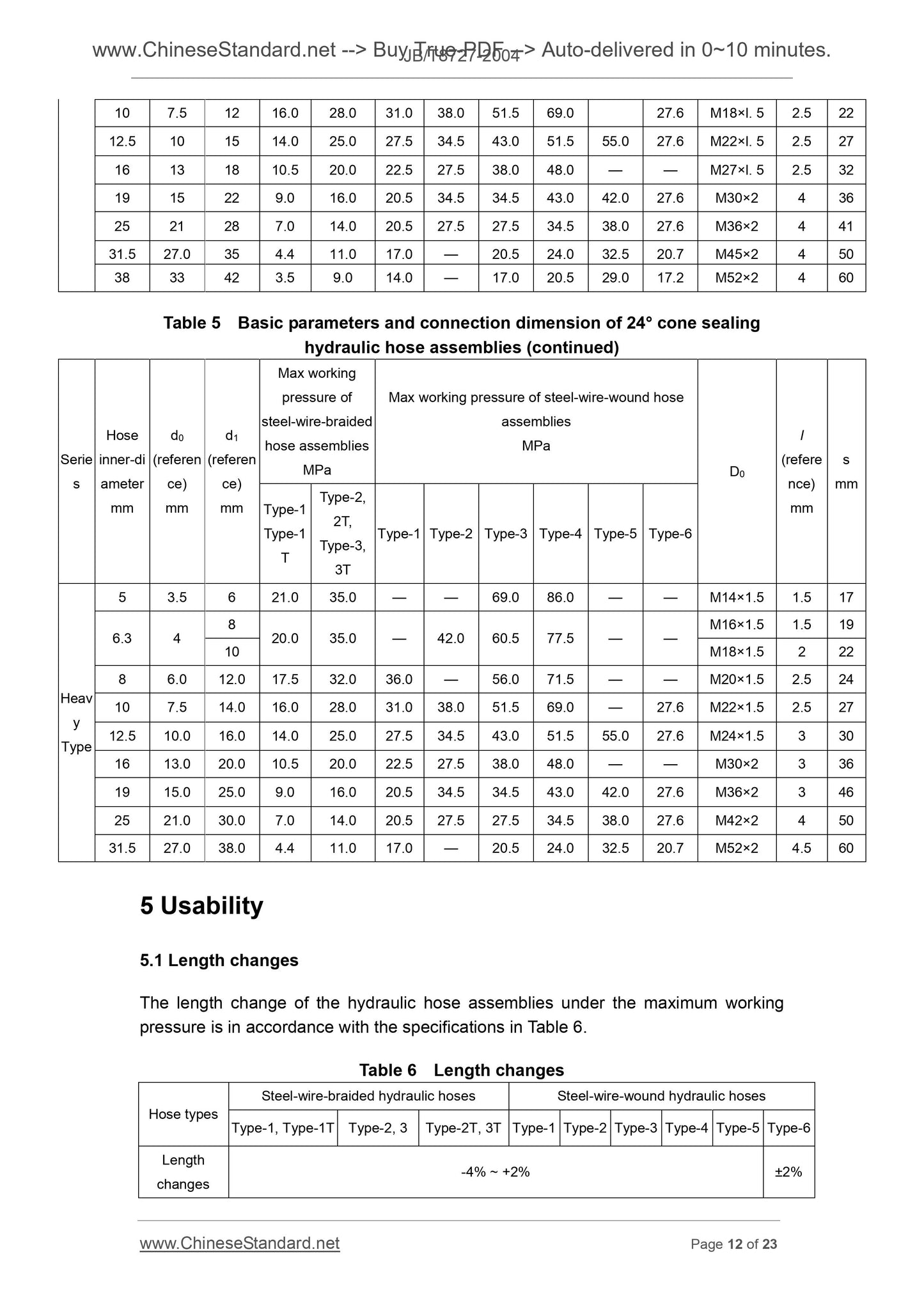 JB/T 8727-2004 Page 6