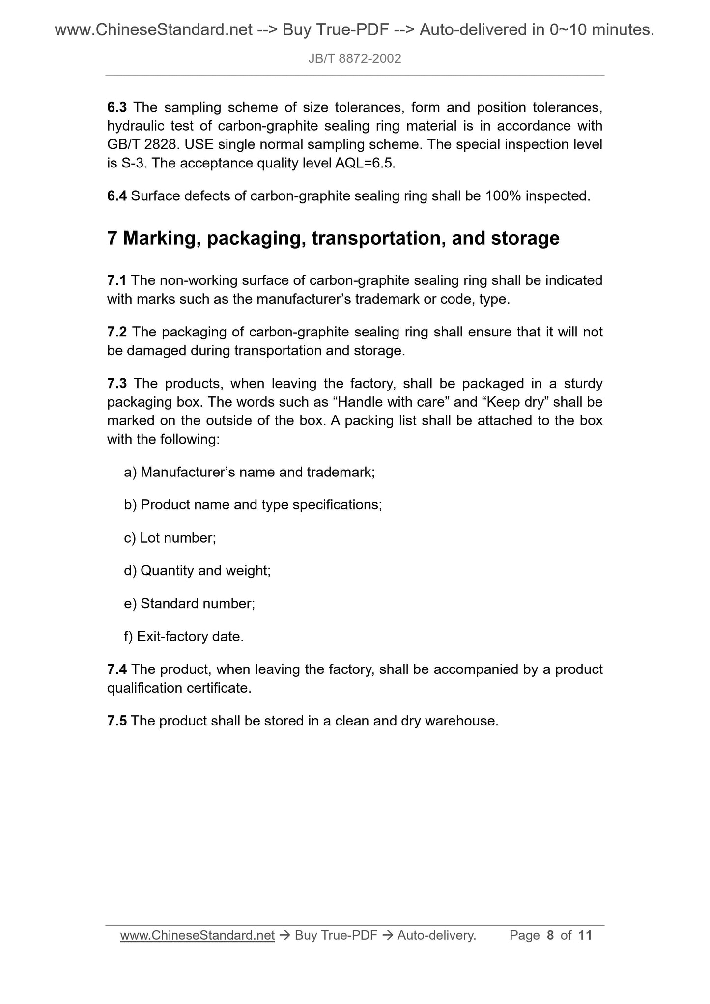 JB/T 8872-2002 Page 5