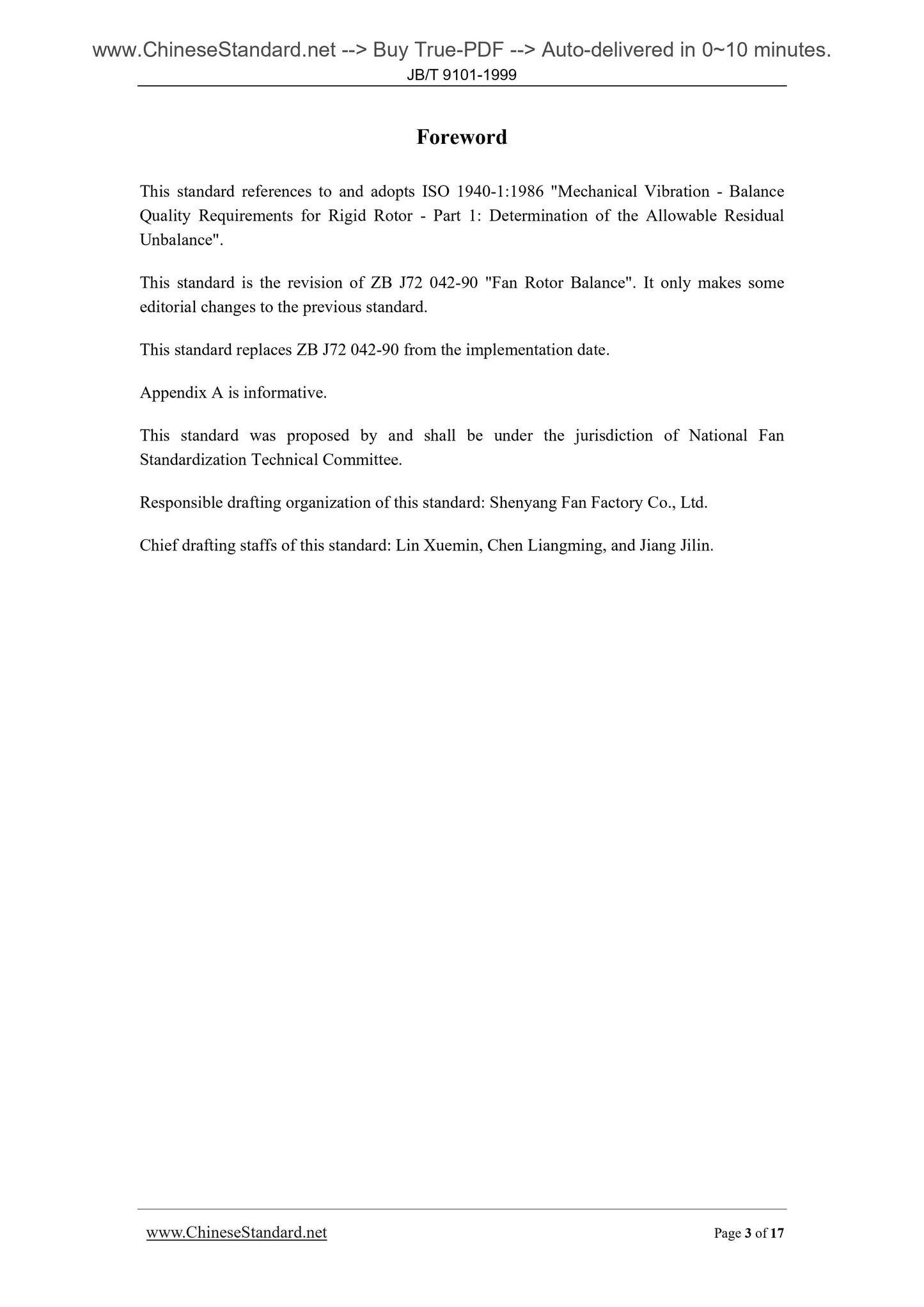 JB/T 9101-1999 Page 3