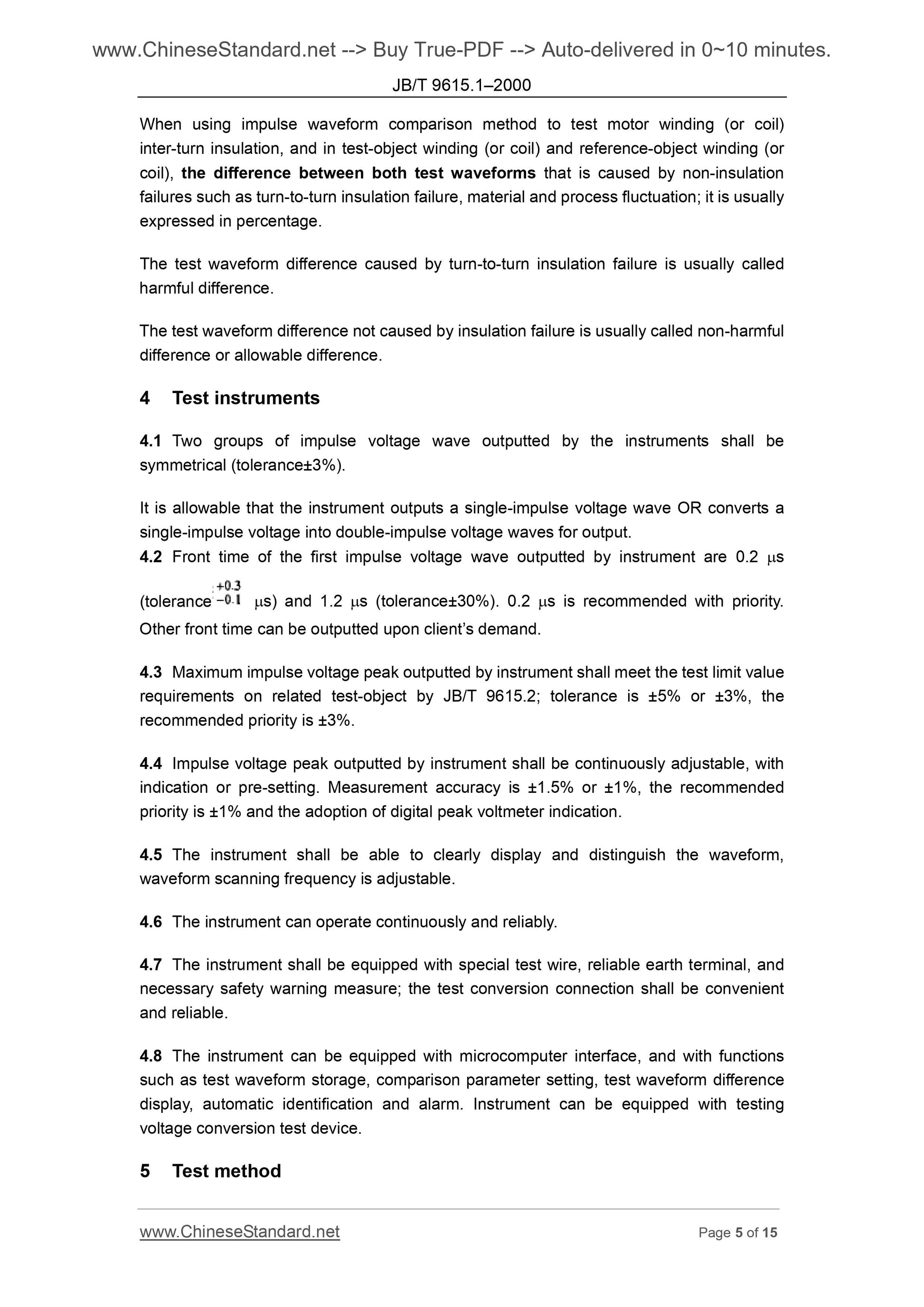 JB/T 9615.1-2000 Page 5