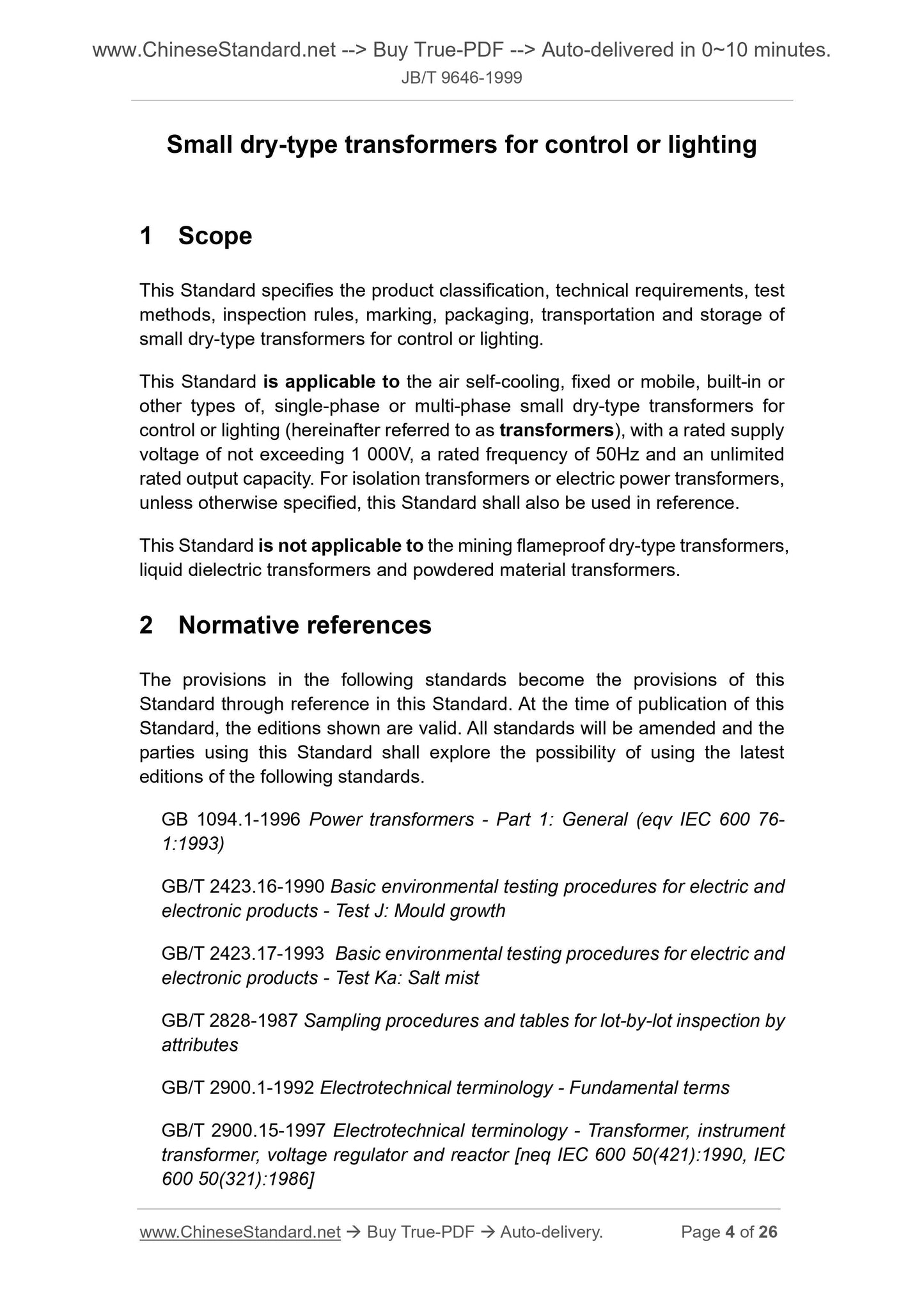 JB/T 9646-1999 Page 4