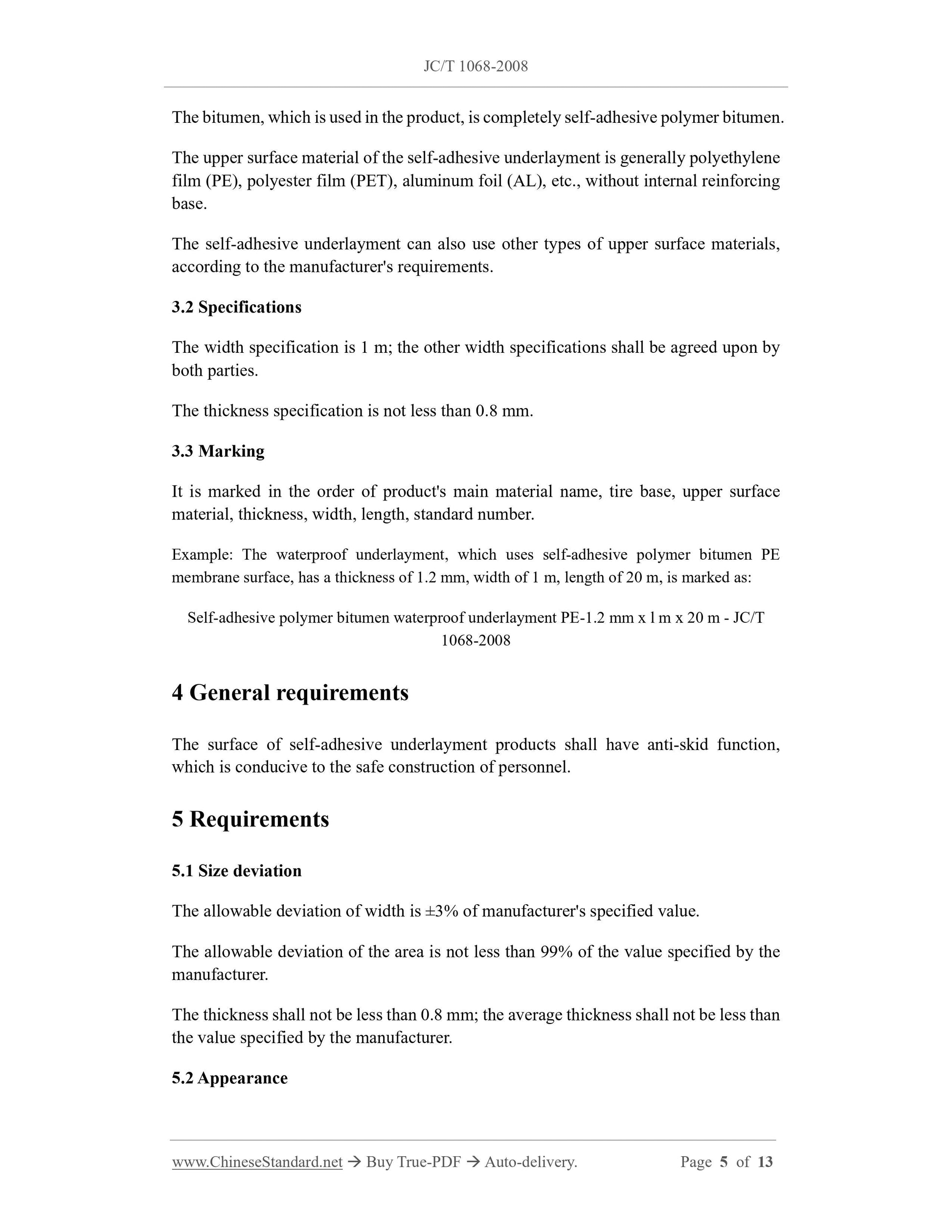 JC/T 1068-2008 Page 4