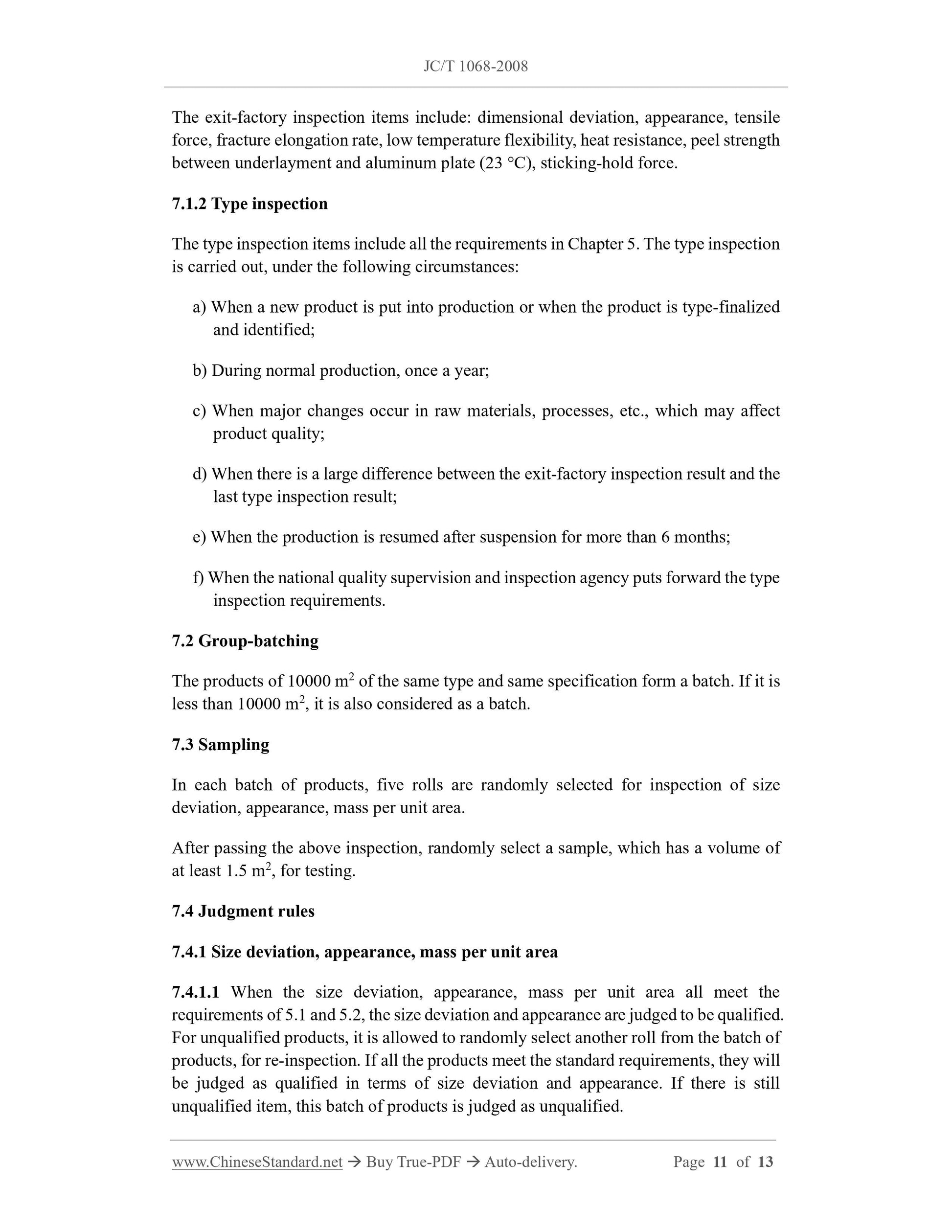 JC/T 1068-2008 Page 7