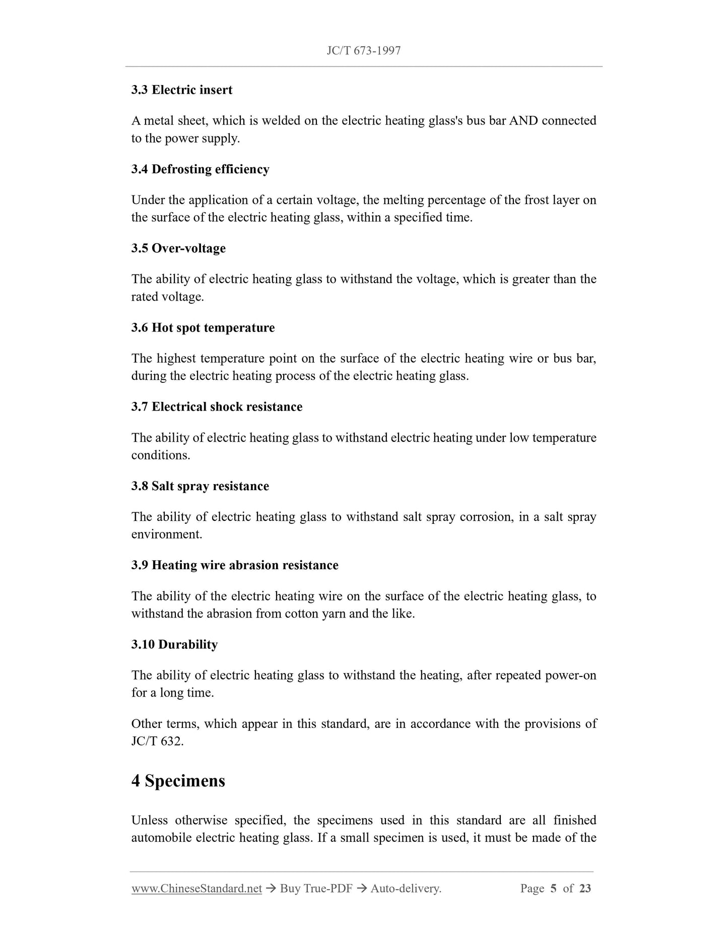 JC/T 673-1997 Page 4