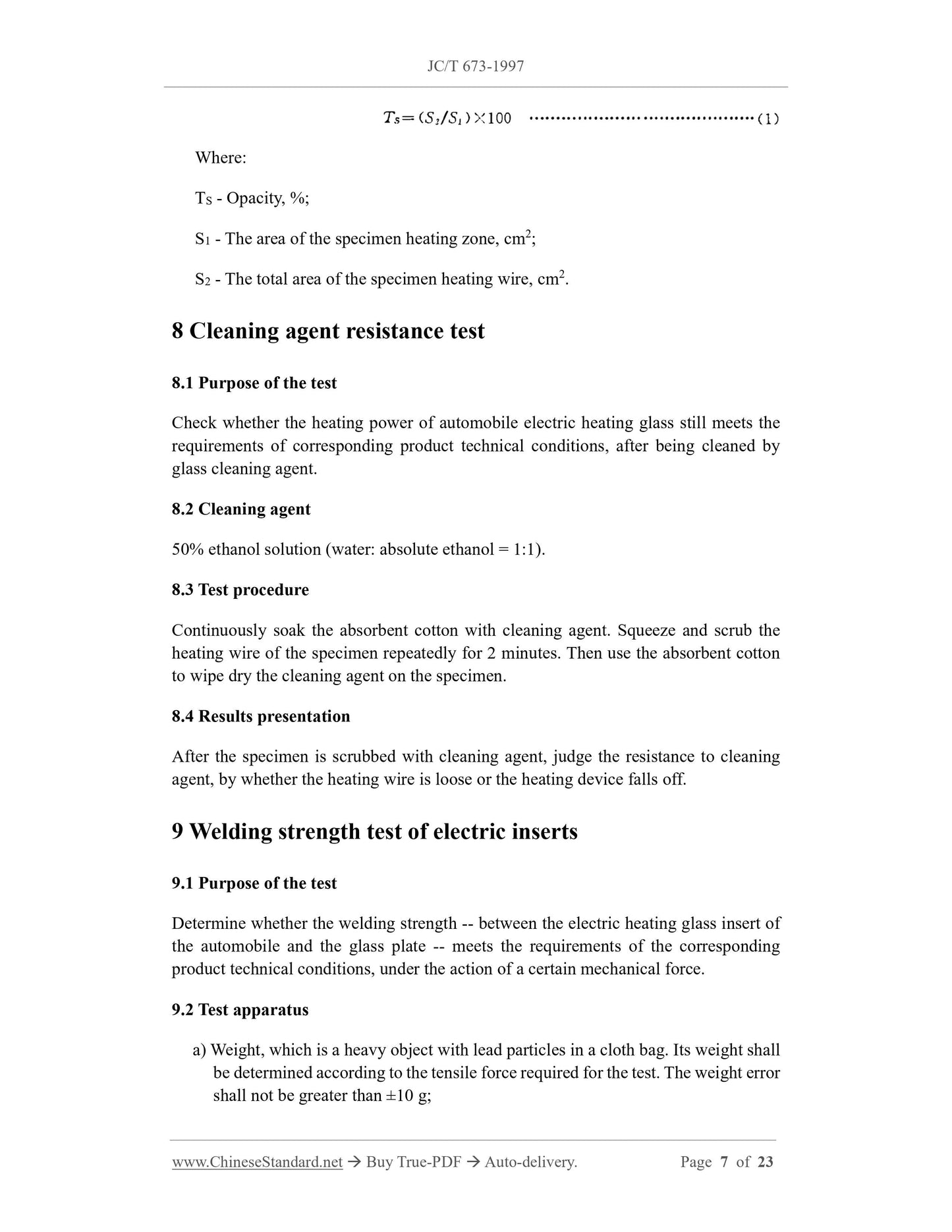 JC/T 673-1997 Page 5