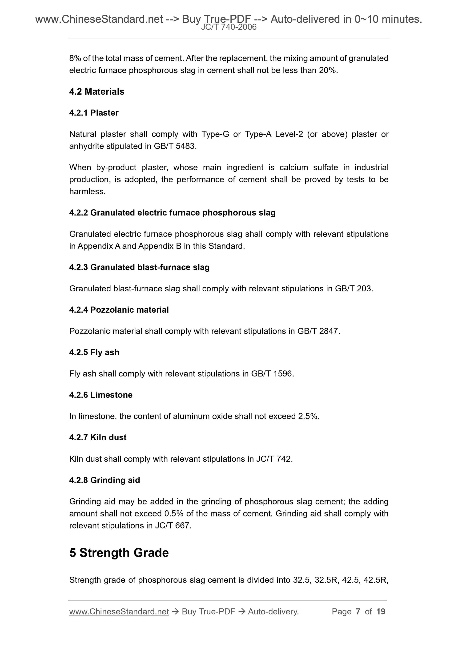 JC/T 740-2006 Page 5