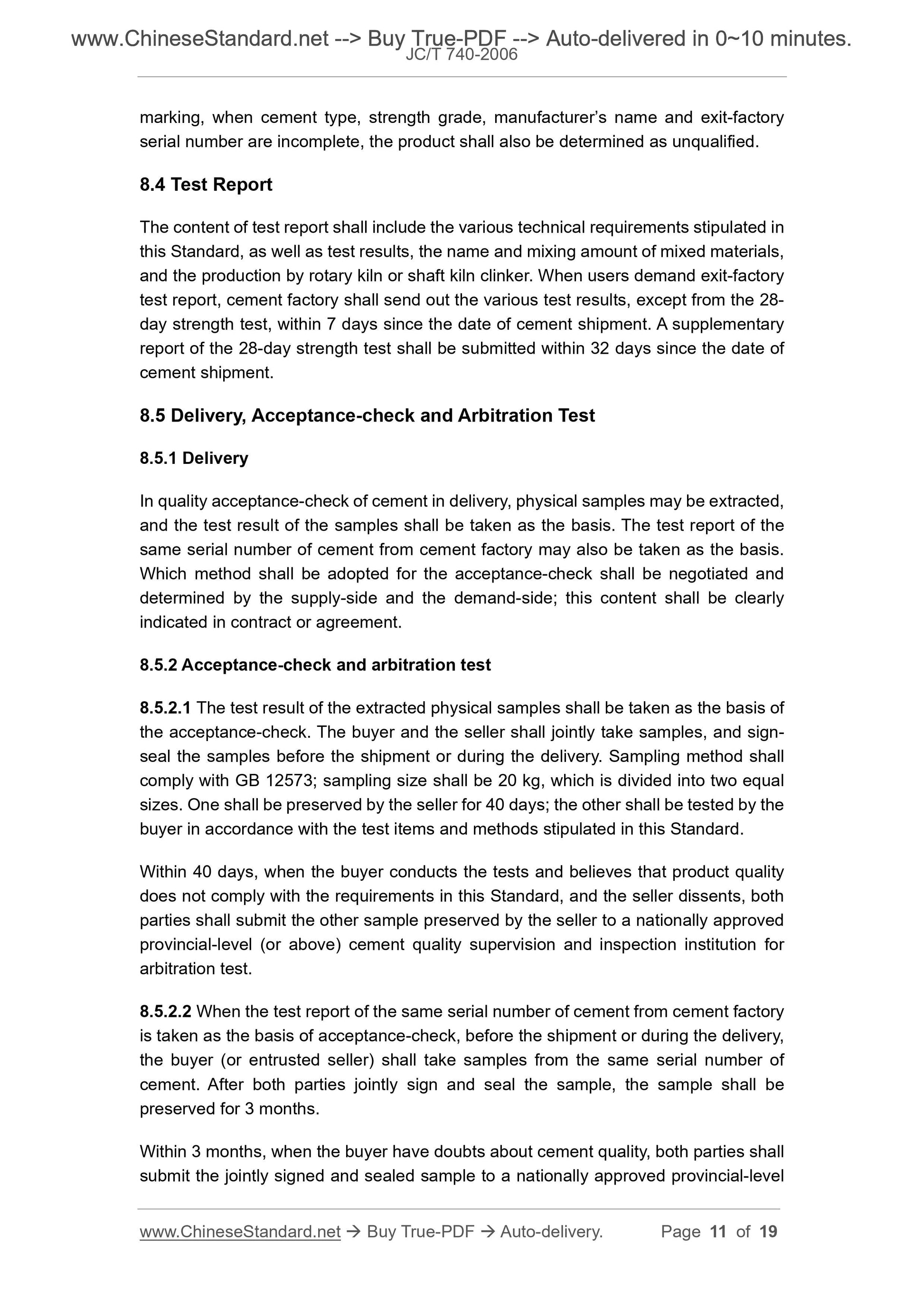JC/T 740-2006 Page 7