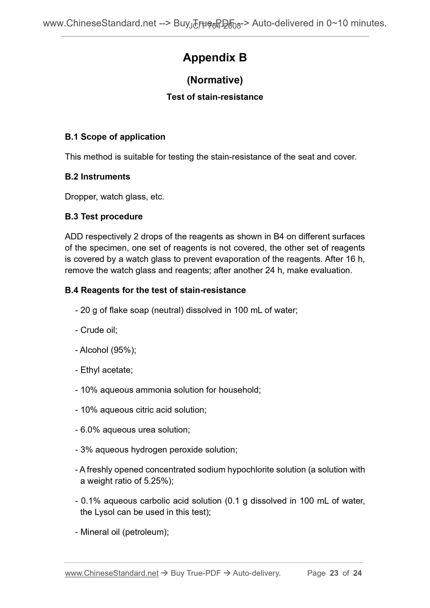 JC/T 764-2008 Page 10