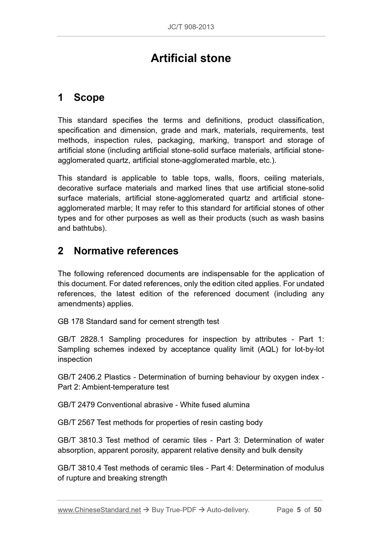 JC/T 908-2013 Page 3