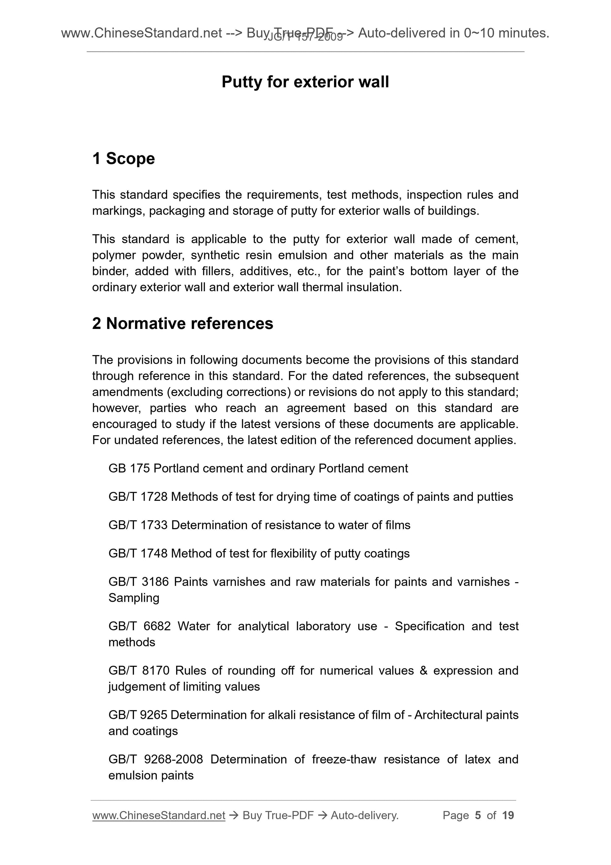 JG/T 157-2009 Page 4