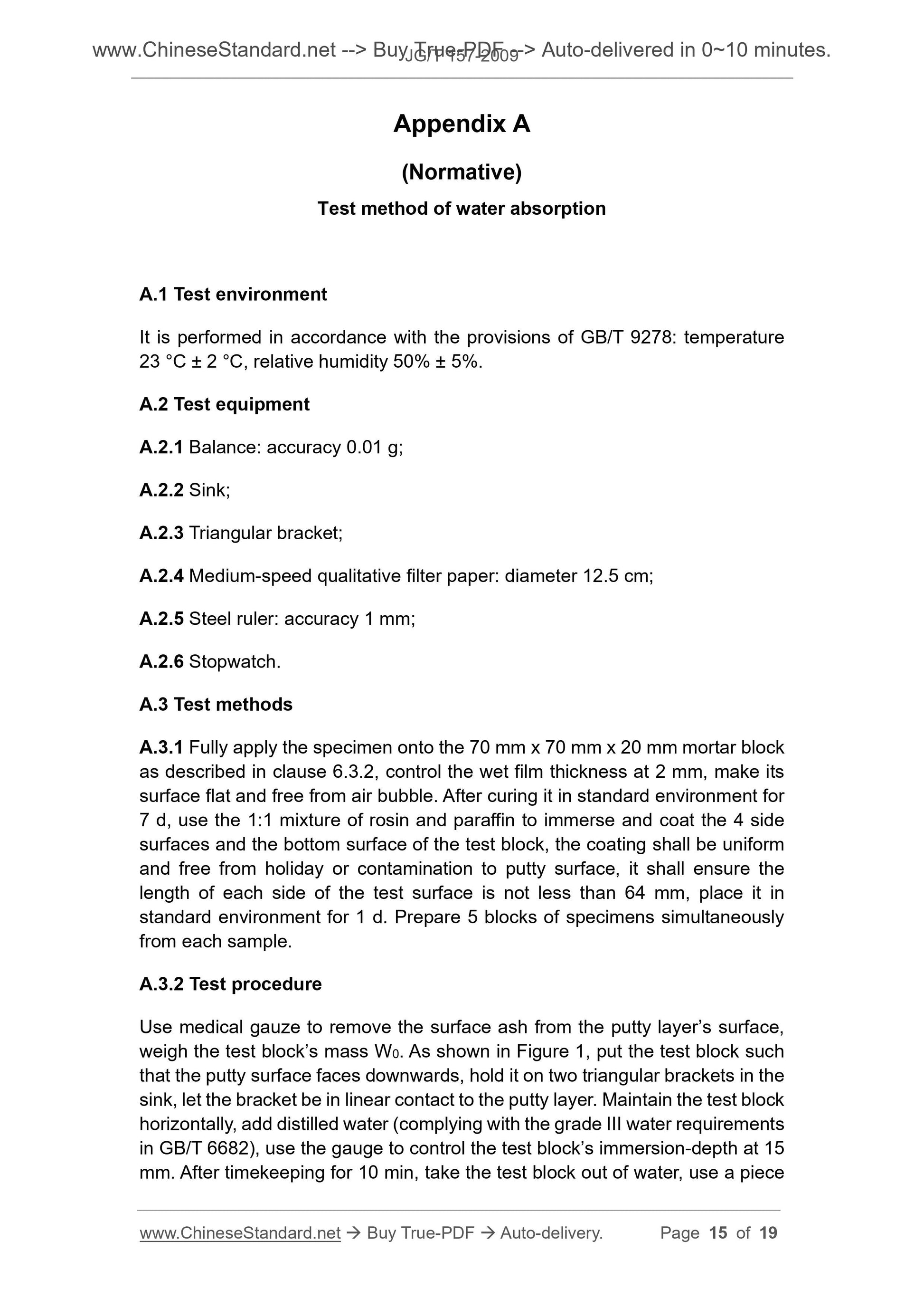 JG/T 157-2009 Page 9