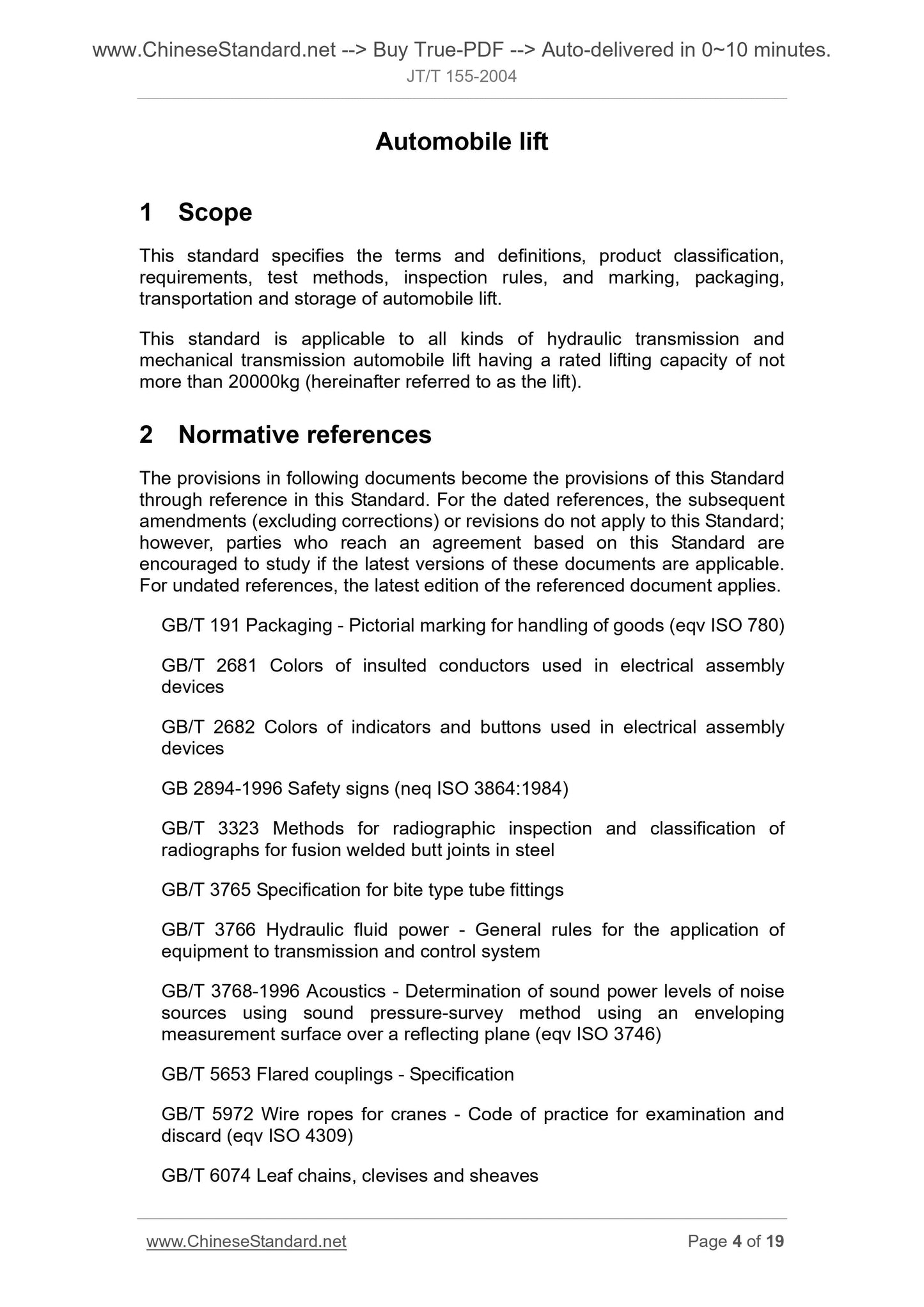 JT/T 155-2004 Page 4