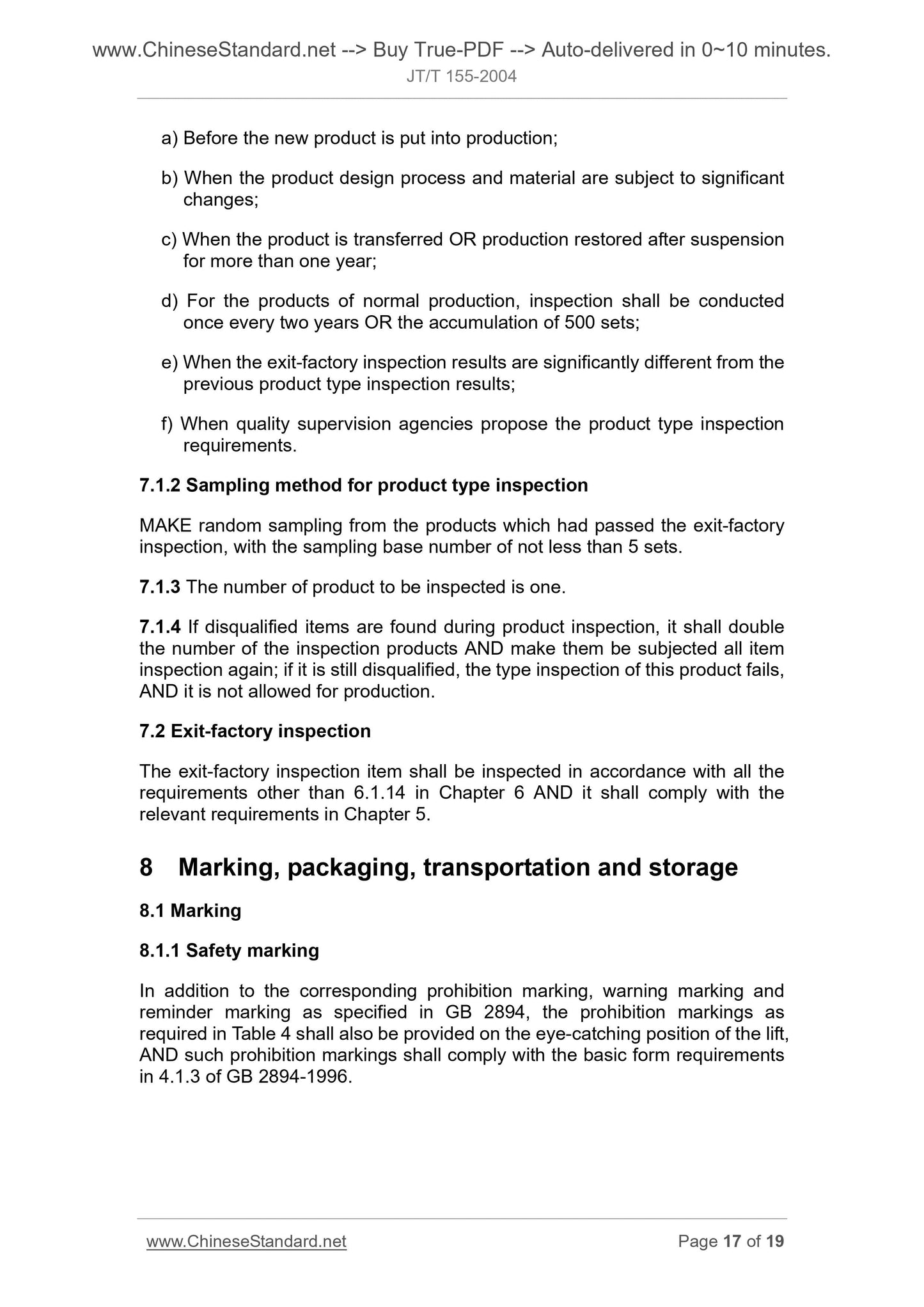 JT/T 155-2004 Page 9