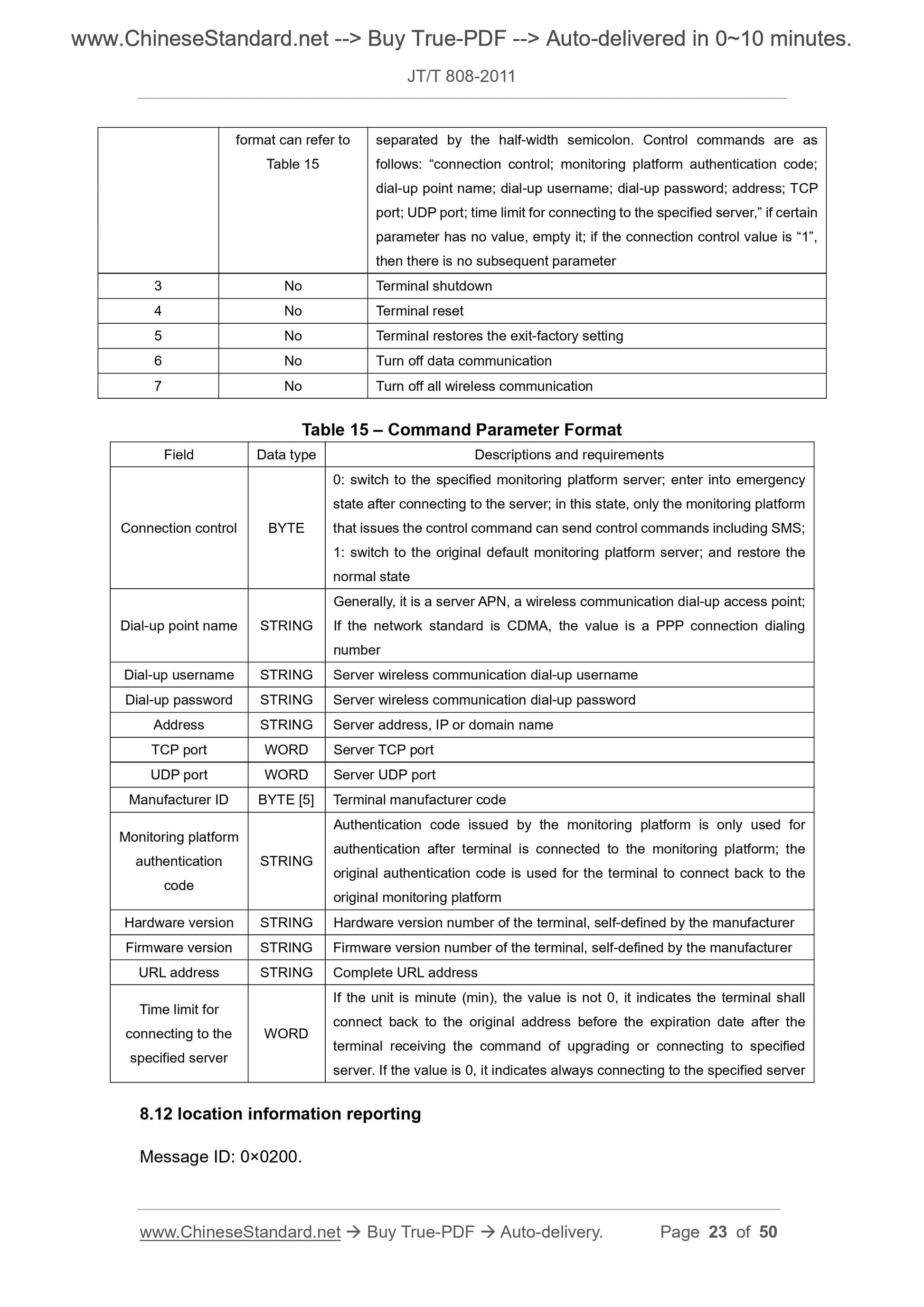 JT/T 808-2011 Page 10