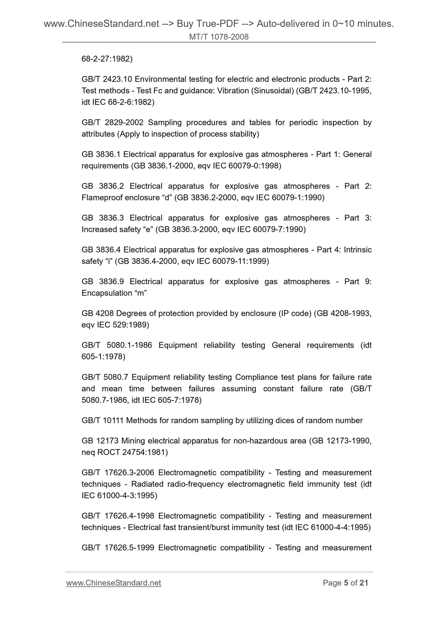 MT/T 1078-2008 Page 4