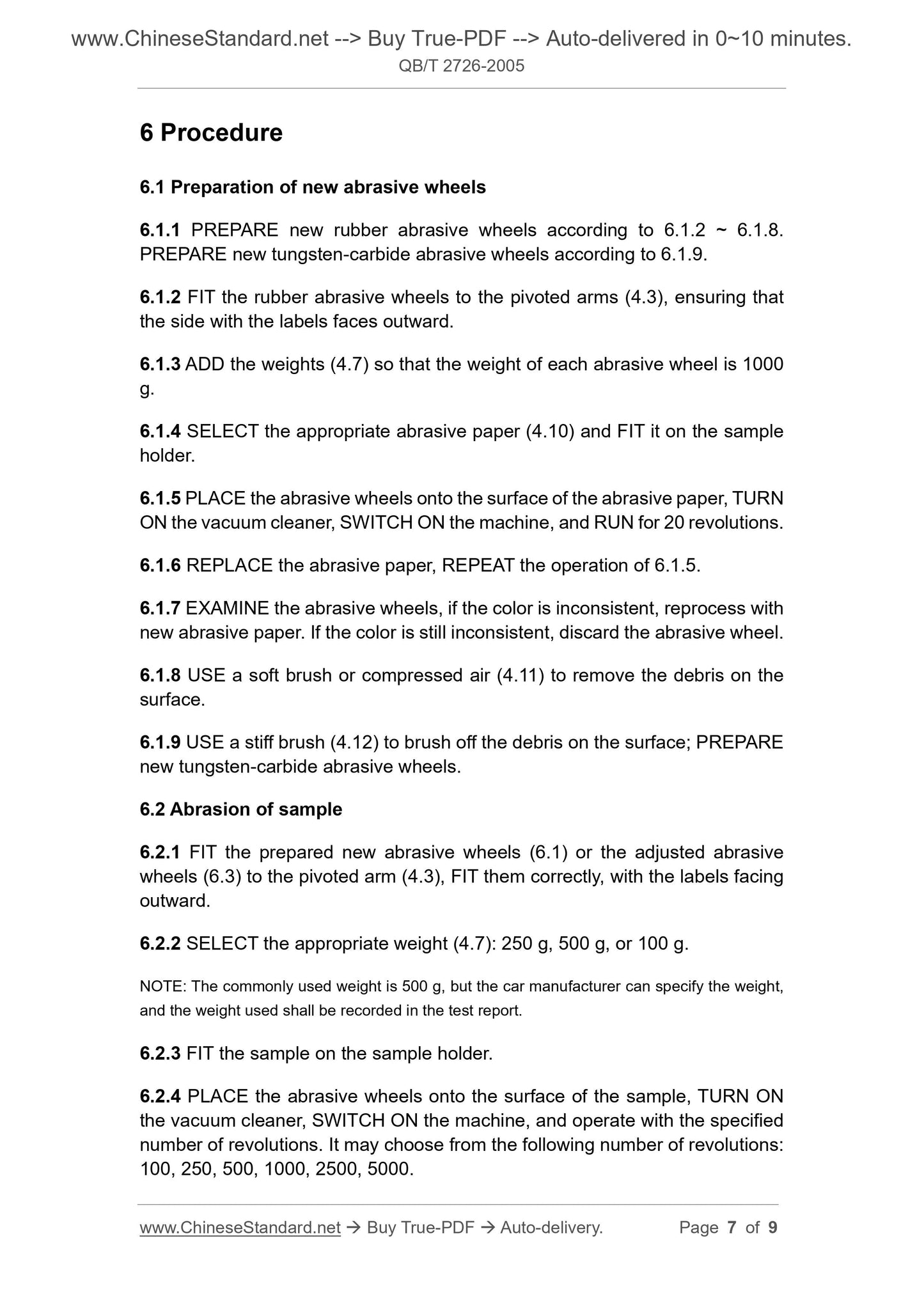 QB/T 2726-2005 Page 5